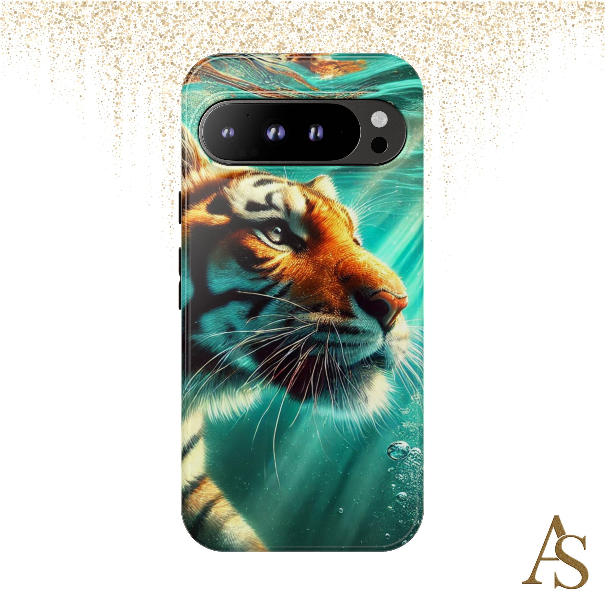 Underwater Tiger Phone Case Premium Wildlife Design