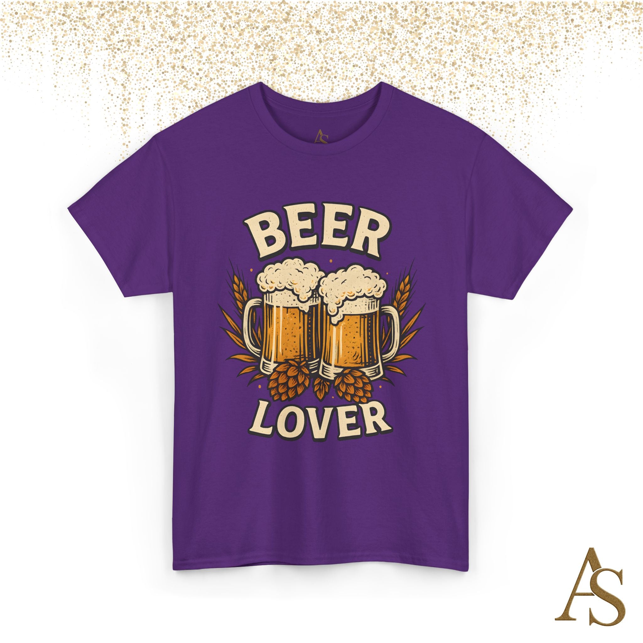 Beer Lover T Shirt Funny Beer Graphic Tee Unisex Heavy Cotton Shirt Gift for Beer Lovers Casual Brewery Style