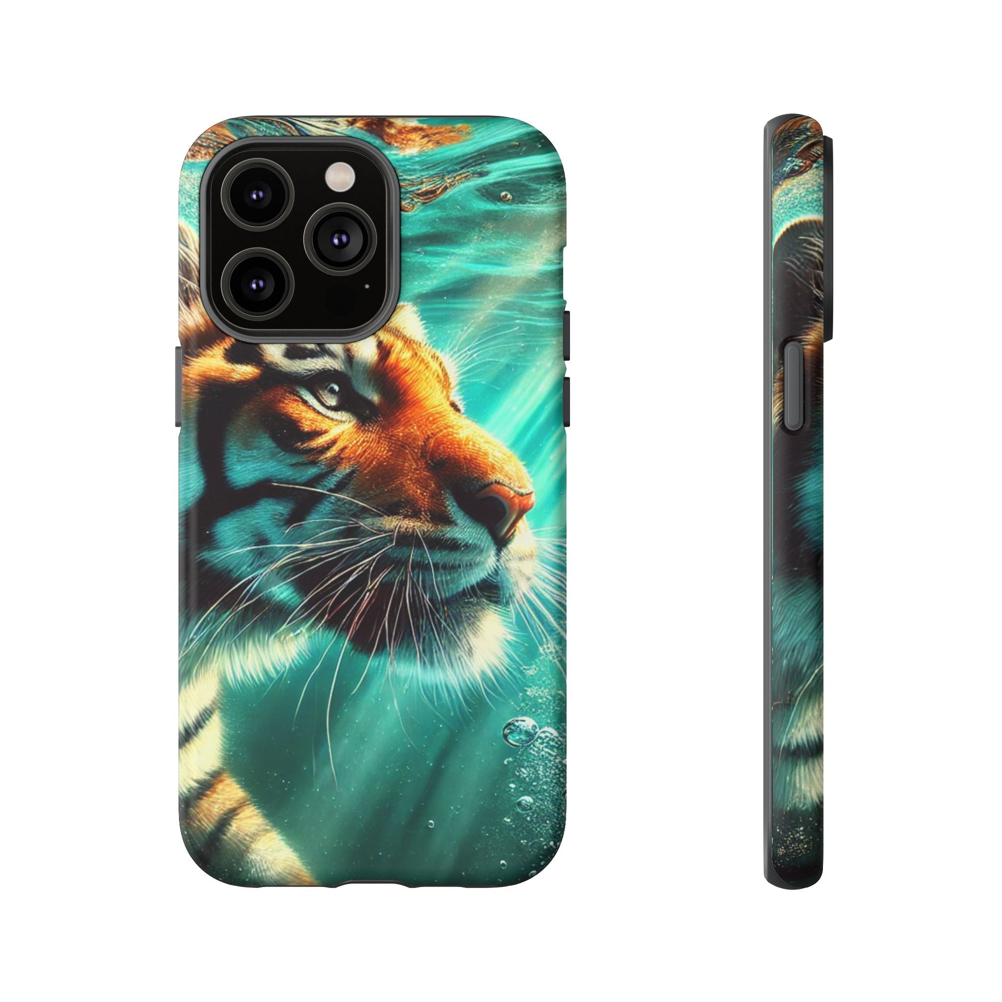 Underwater Tiger Phone Case Premium Wildlife Design