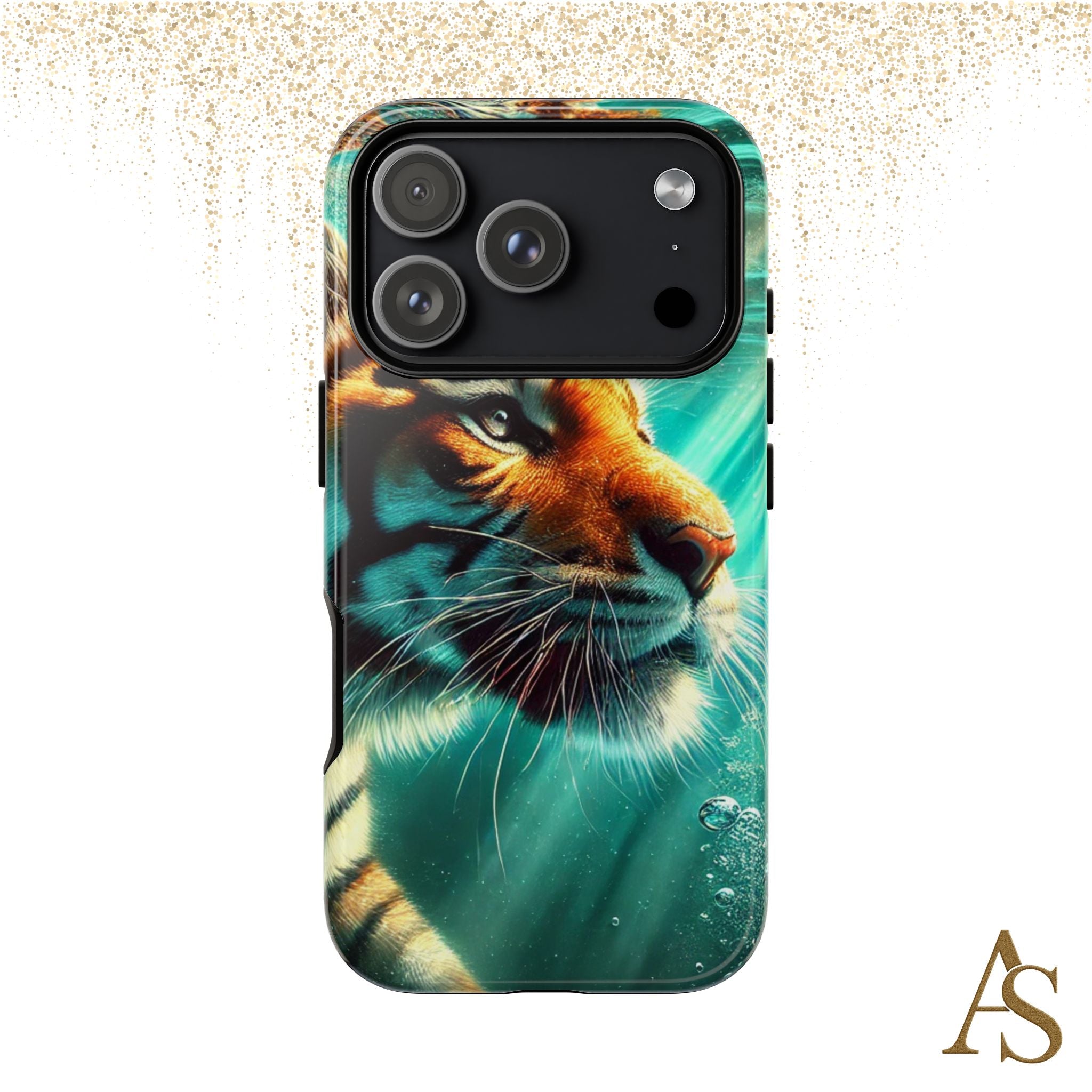 Underwater Tiger Phone Case Premium Wildlife Design