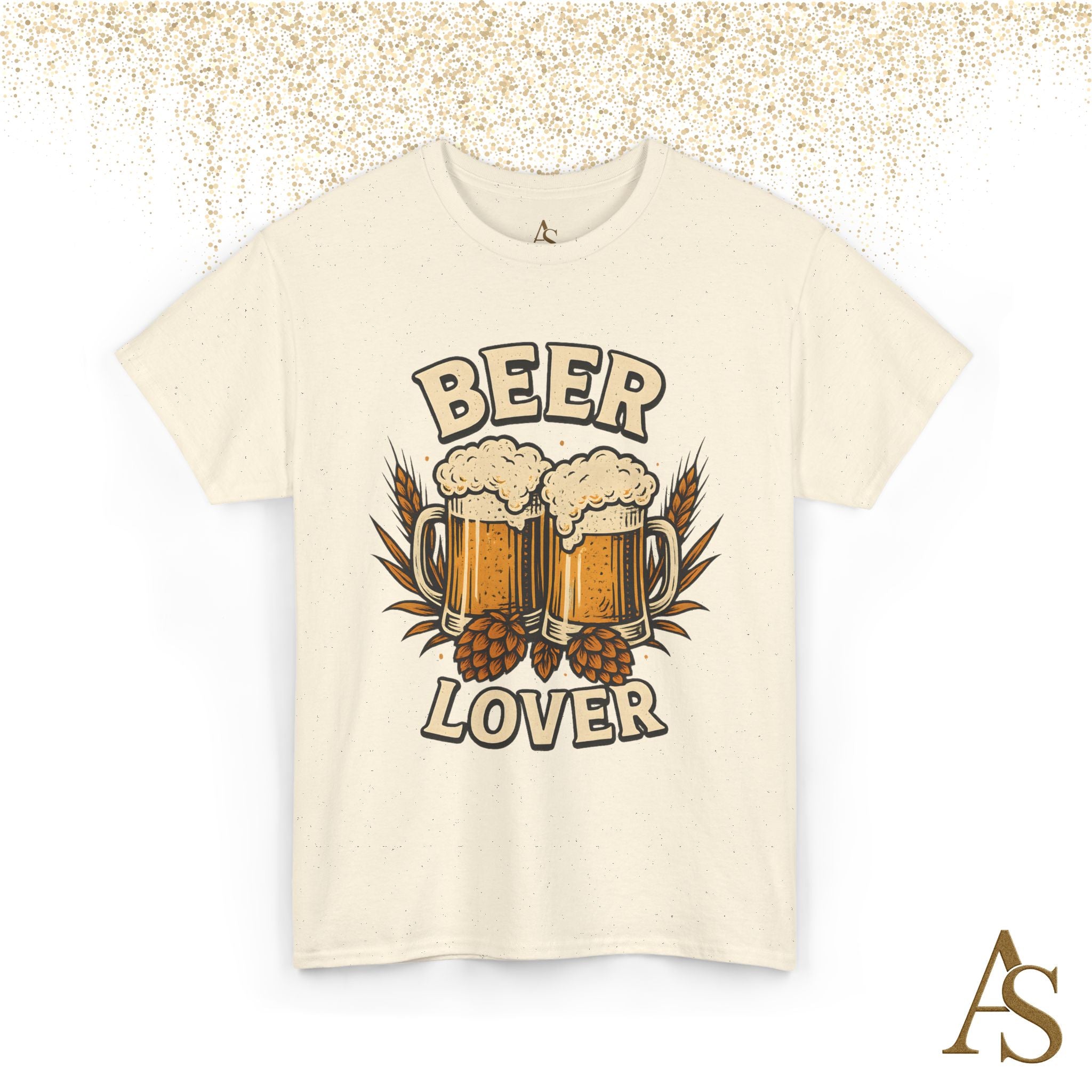 Beer Lover T Shirt Funny Beer Graphic Tee Unisex Heavy Cotton Shirt Gift for Beer Lovers Casual Brewery Style