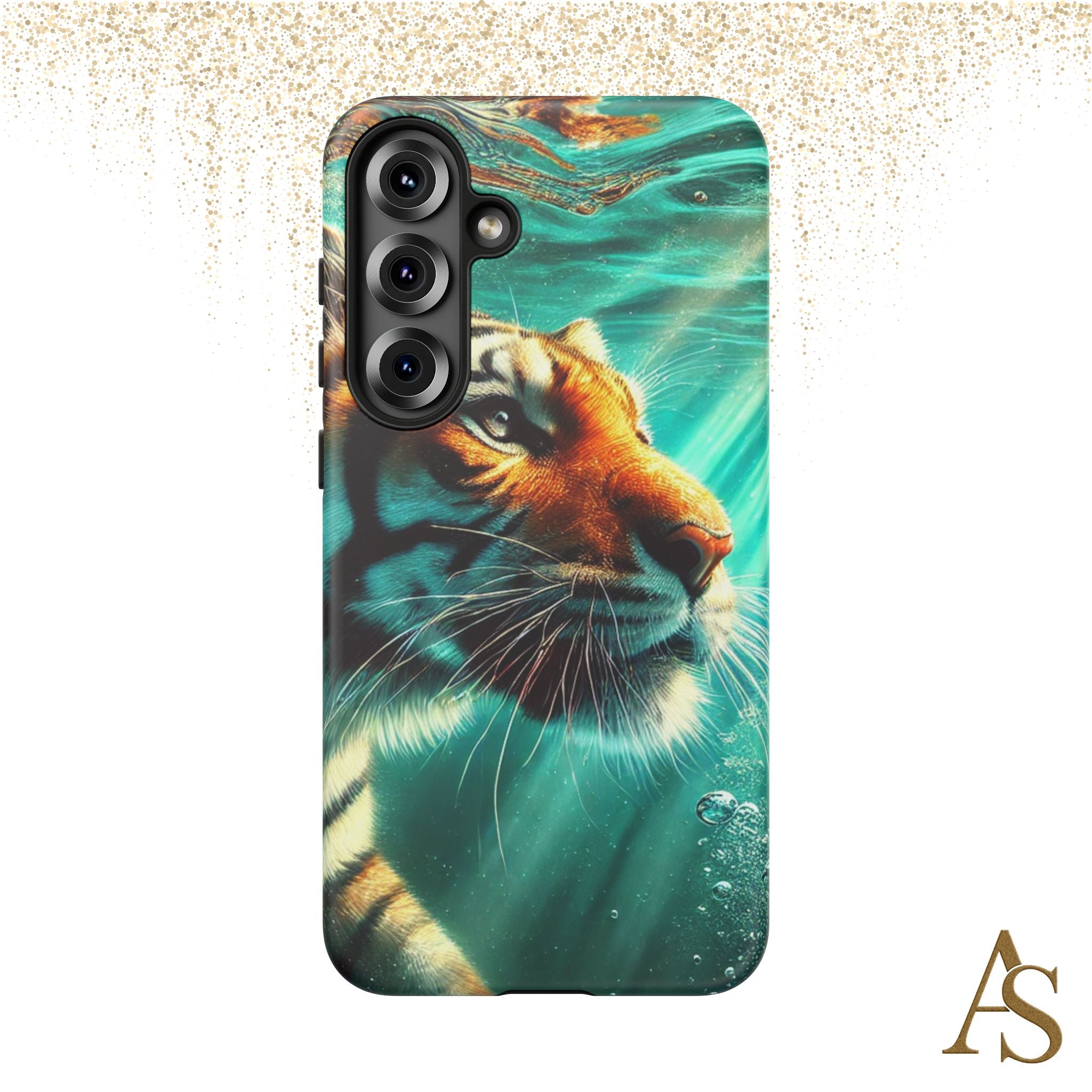 Underwater Tiger Phone Case Premium Wildlife Design
