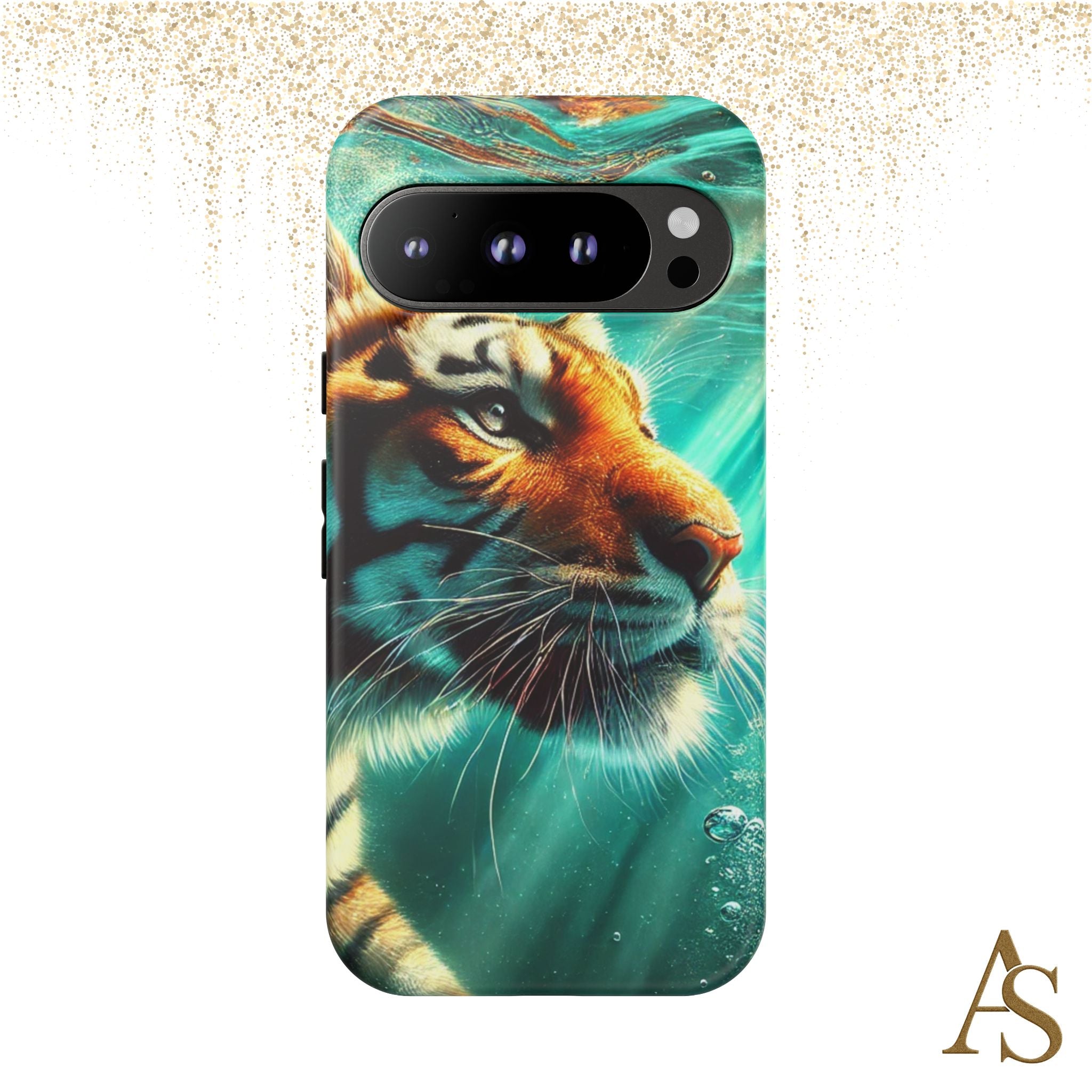 Underwater Tiger Phone Case Premium Wildlife Design