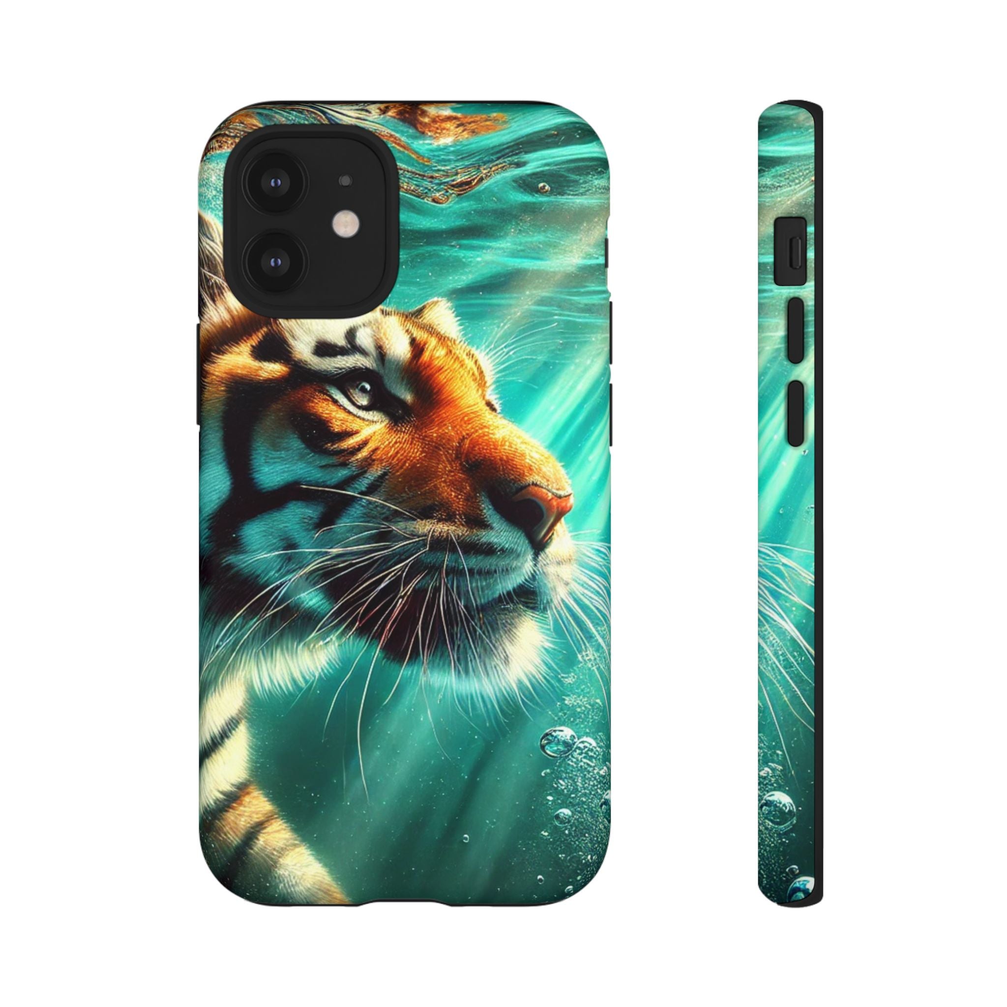 Underwater Tiger Phone Case Premium Wildlife Design