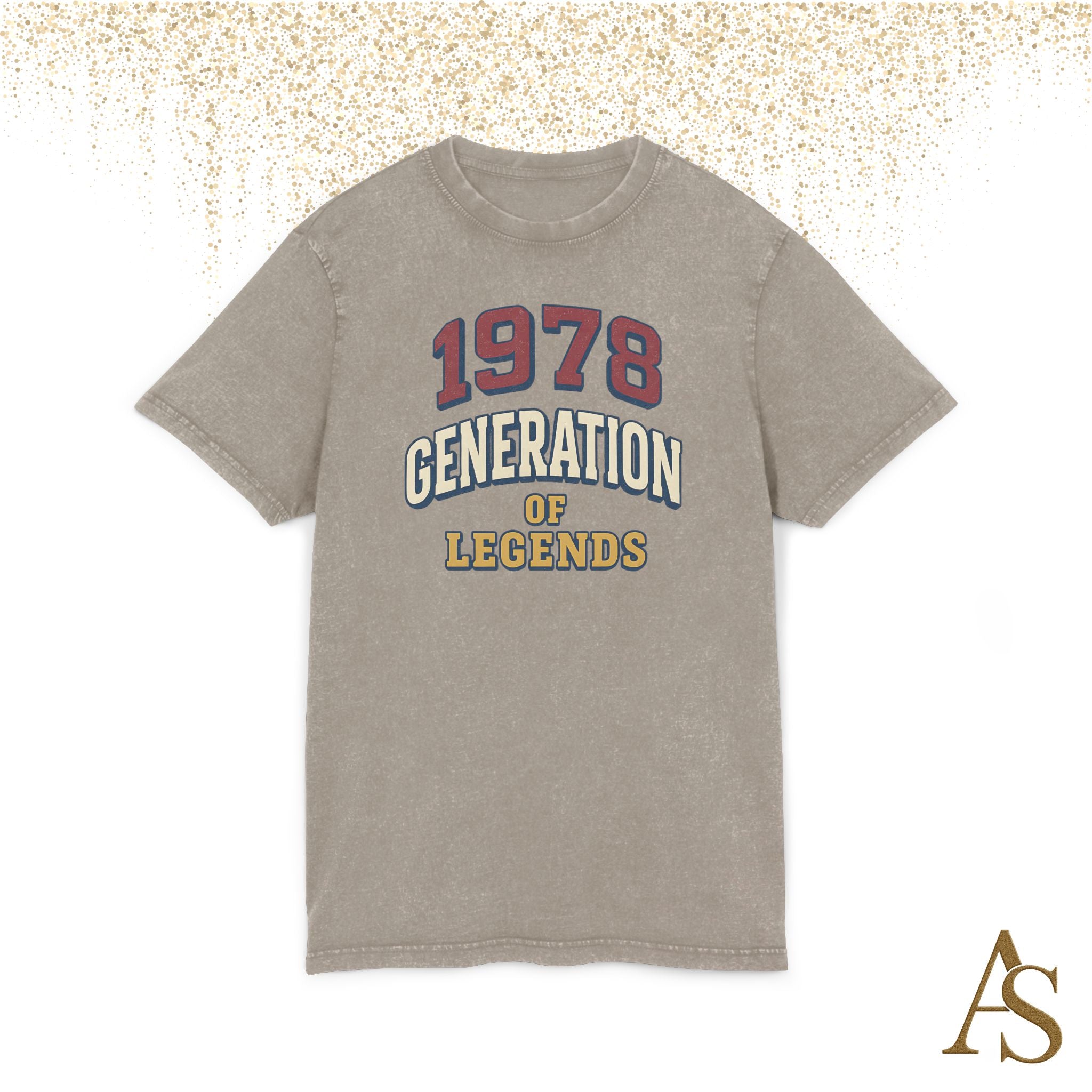 1978 Generation of Legends Vintage T-Shirt – Retro Birthday Tee