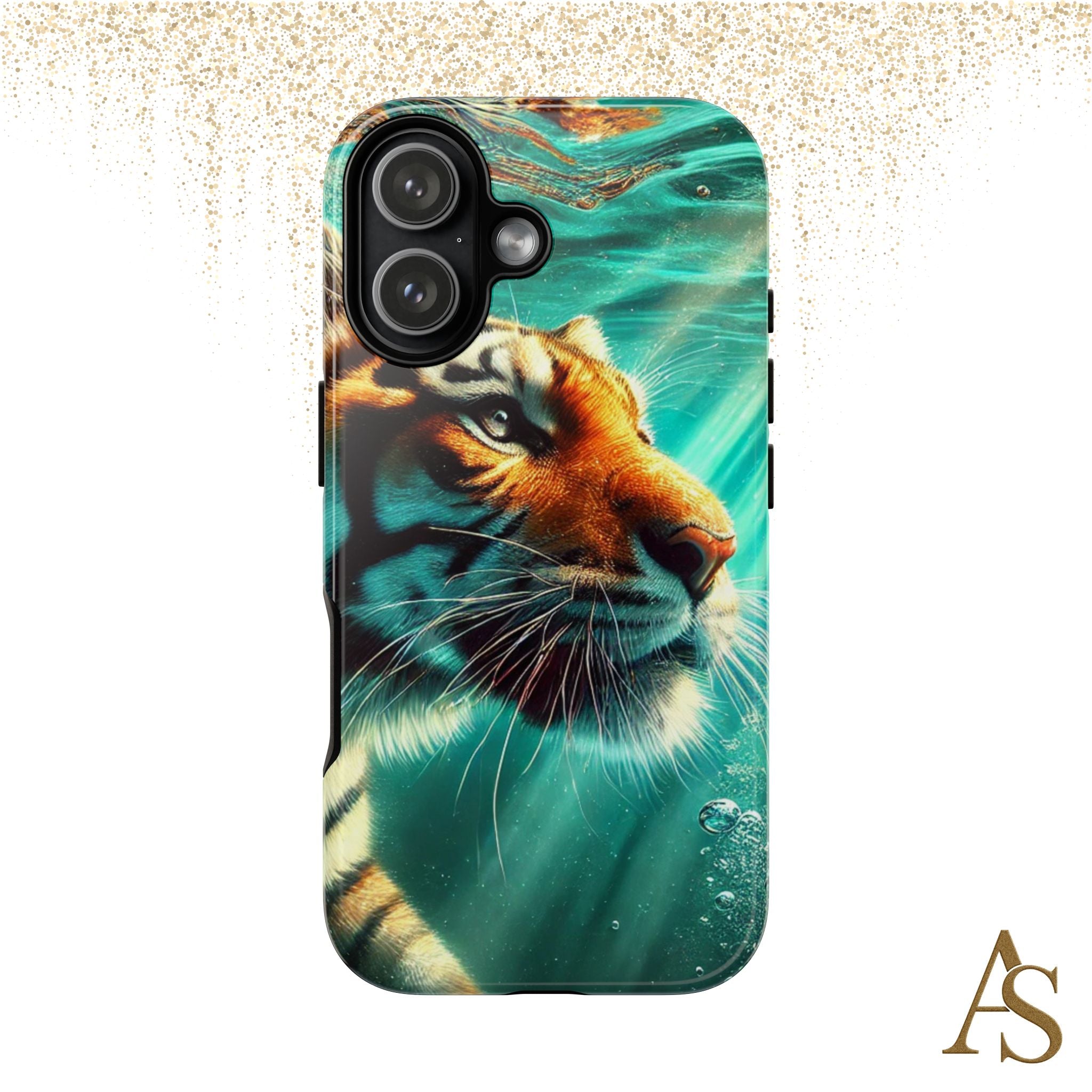 Underwater Tiger Phone Case Premium Wildlife Design