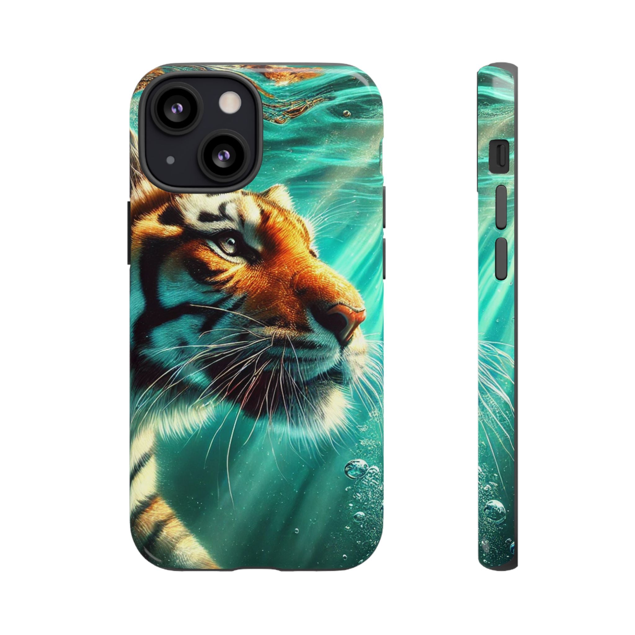 Underwater Tiger Phone Case Premium Wildlife Design
