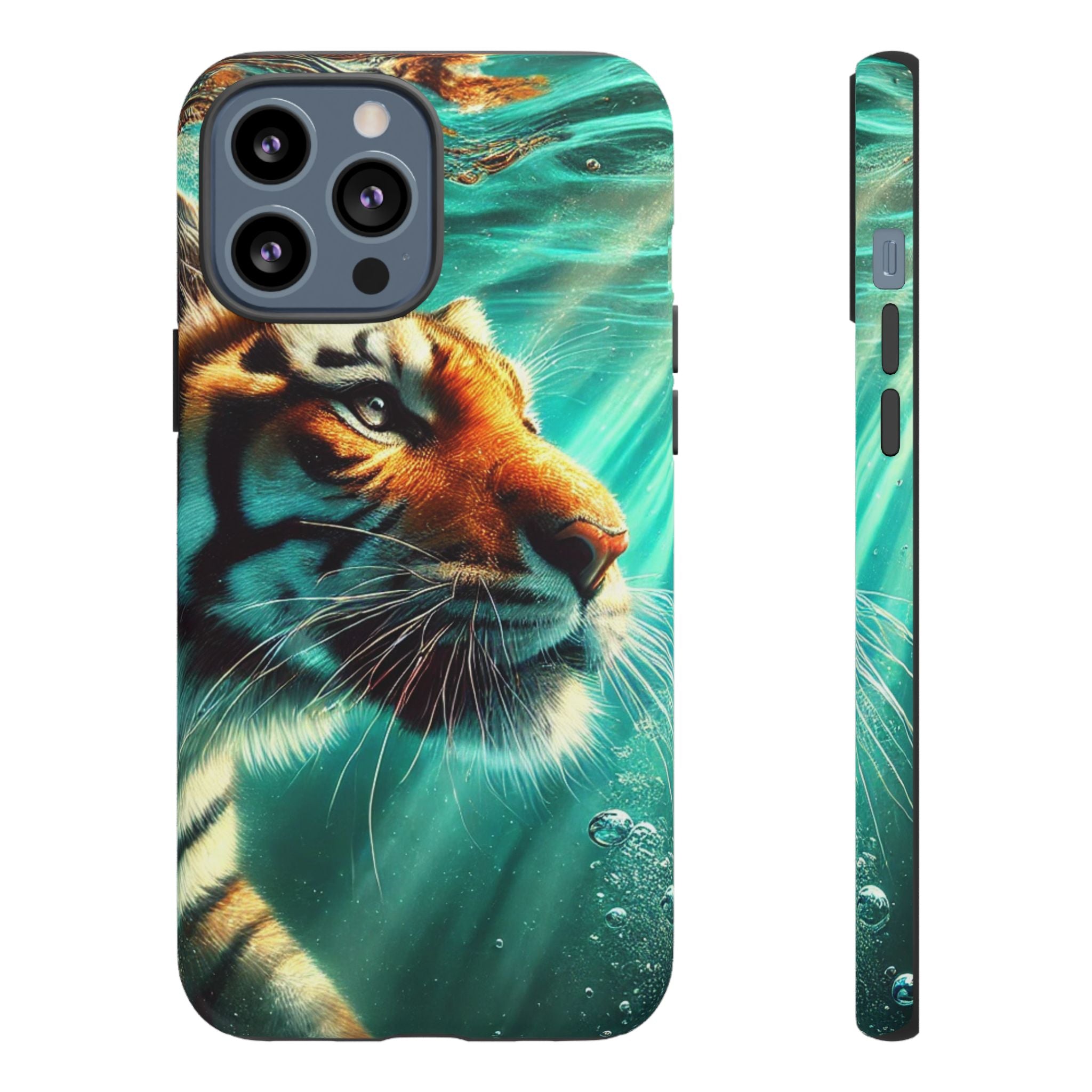 Underwater Tiger Phone Case Premium Wildlife Design