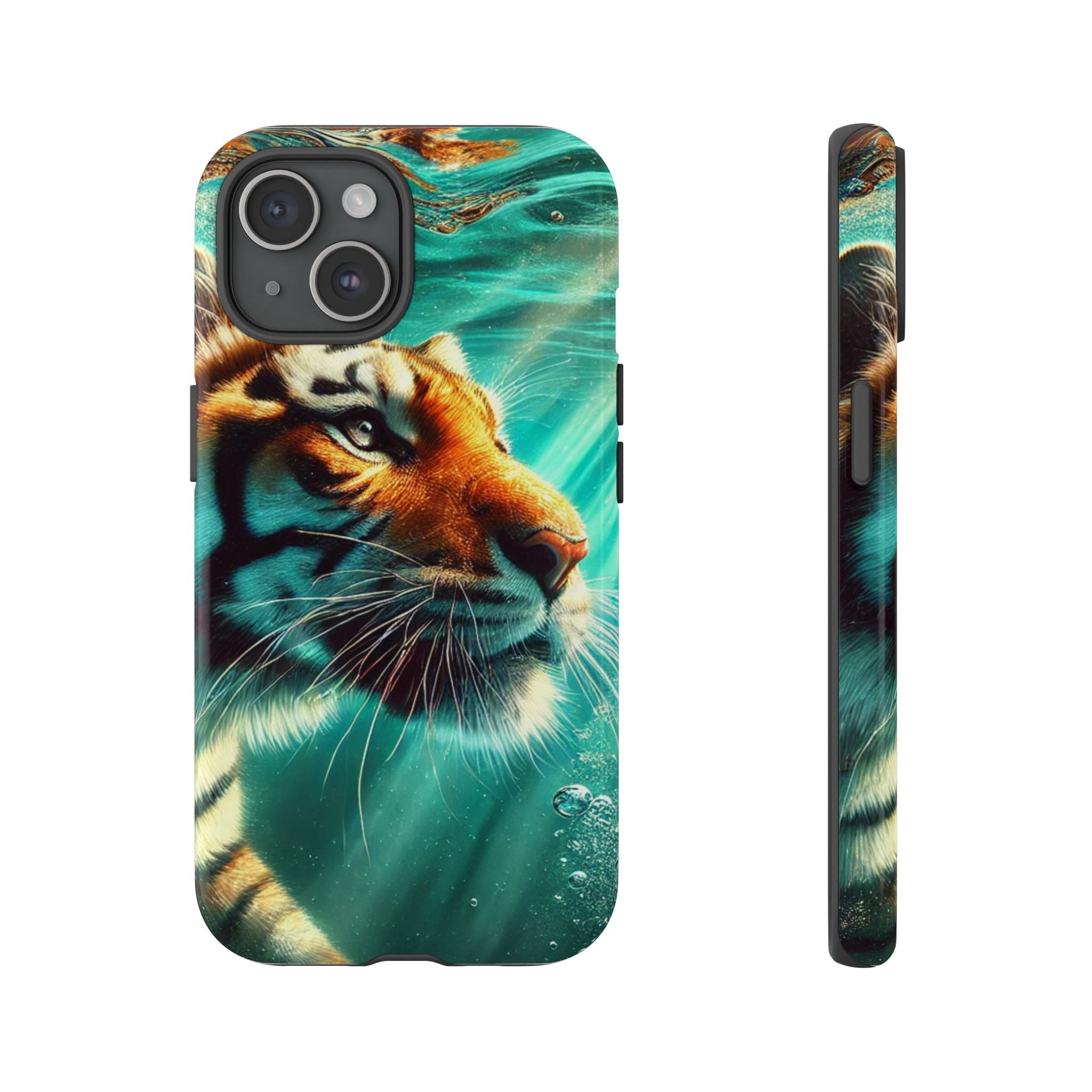 Underwater Tiger Phone Case Premium Wildlife Design