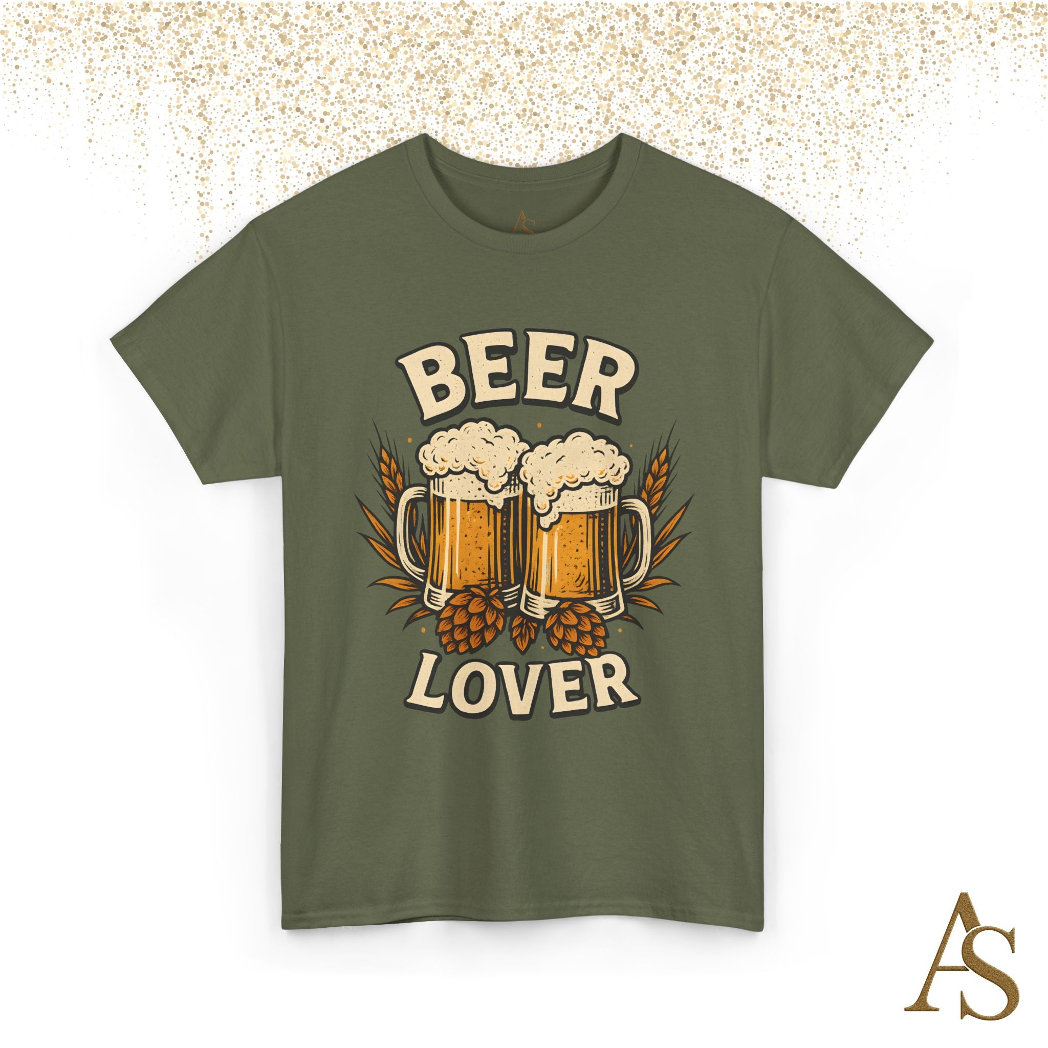 Beer Lover T Shirt Funny Beer Graphic Tee Unisex Heavy Cotton Shirt Gift for Beer Lovers Casual Brewery Style
