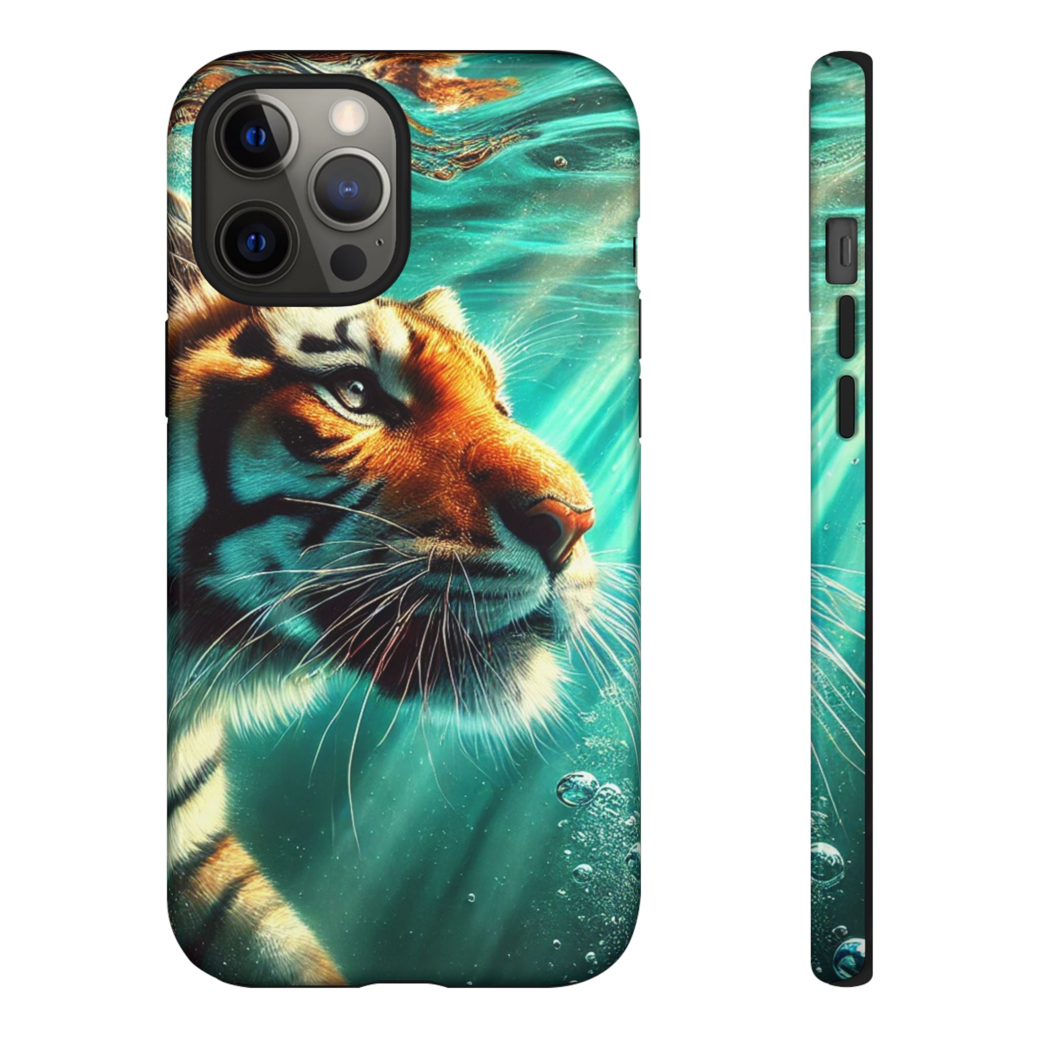 Underwater Tiger Phone Case Premium Wildlife Design