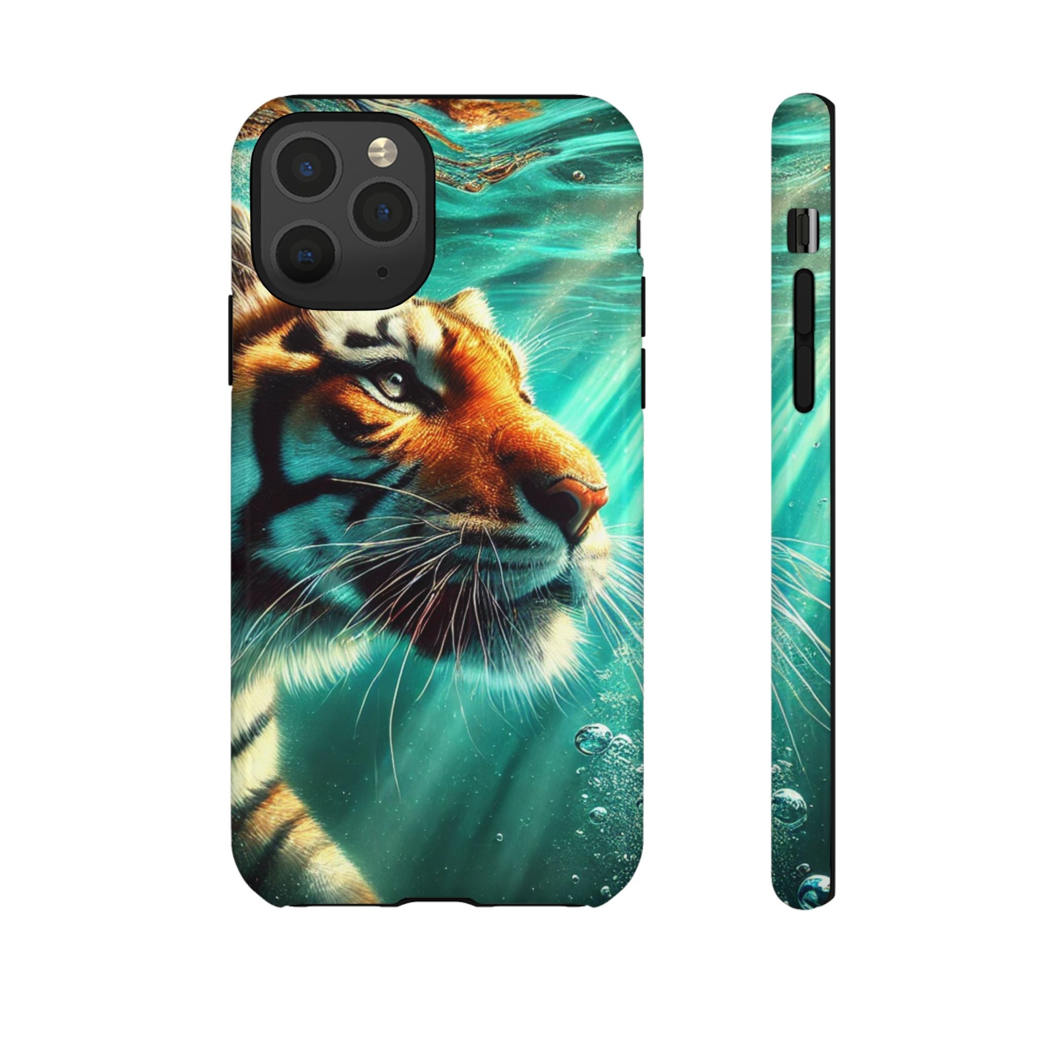 Underwater Tiger Phone Case Premium Wildlife Design