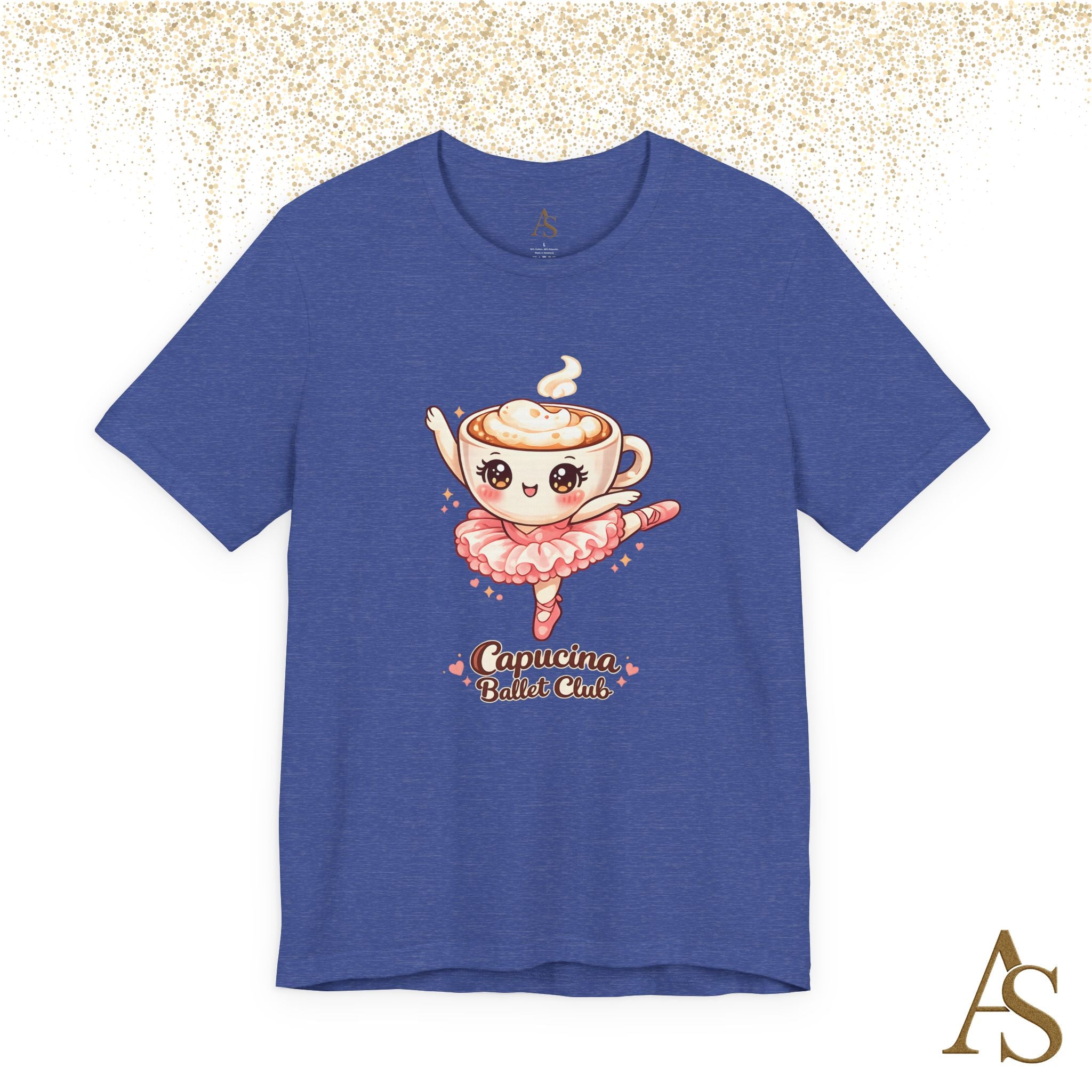 Capucina Ballet Club Kawaii Coffee Ballerina T Shirt Cute Cappuccino Dancer Tee