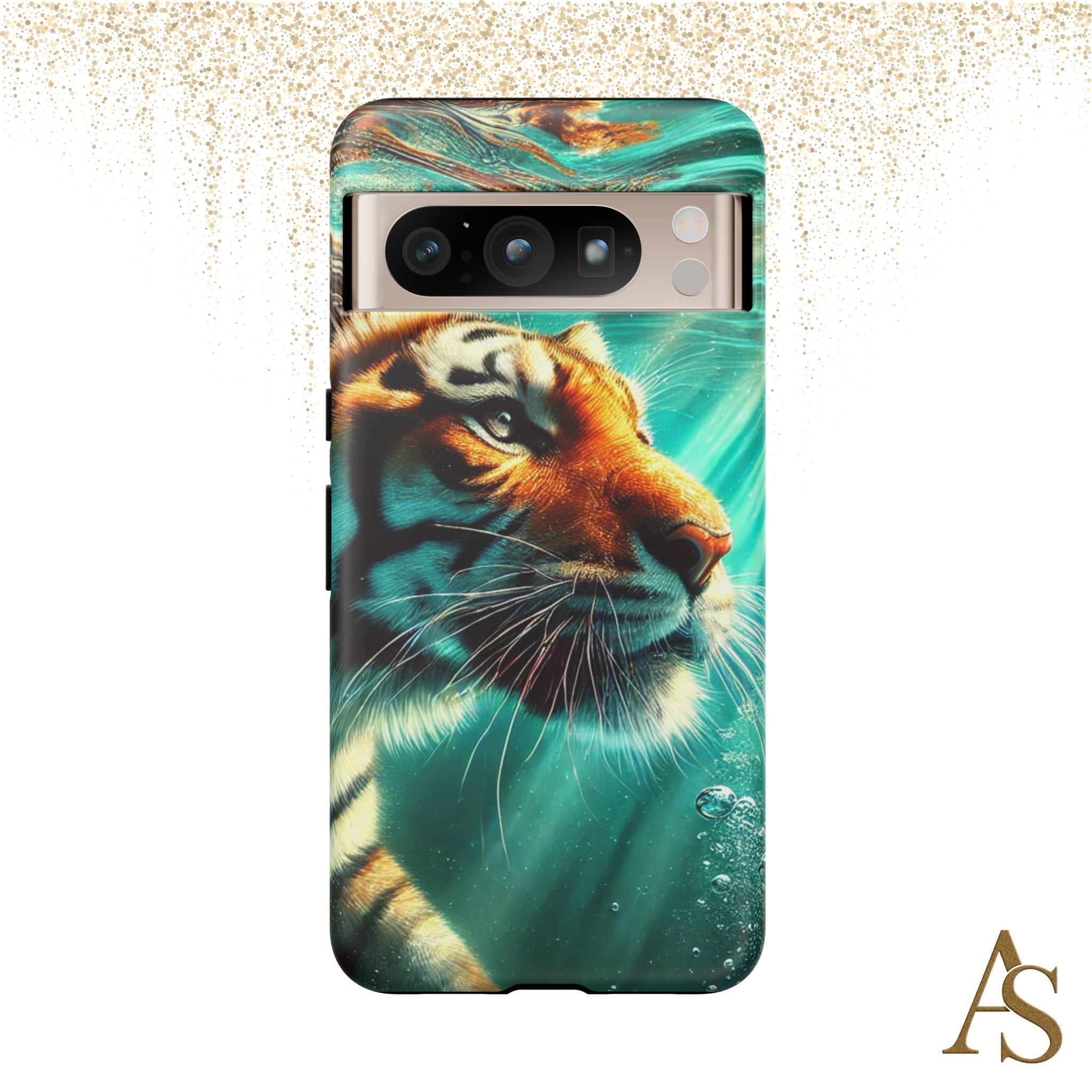 Underwater Tiger Phone Case Premium Wildlife Design