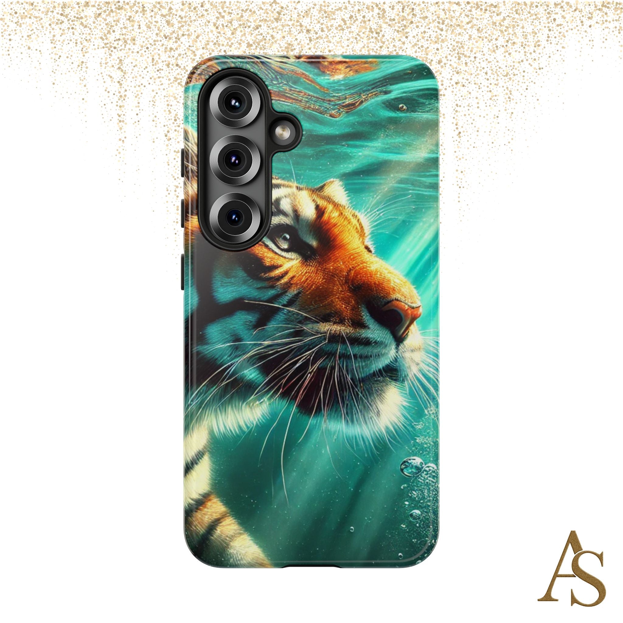 Underwater Tiger Phone Case Premium Wildlife Design