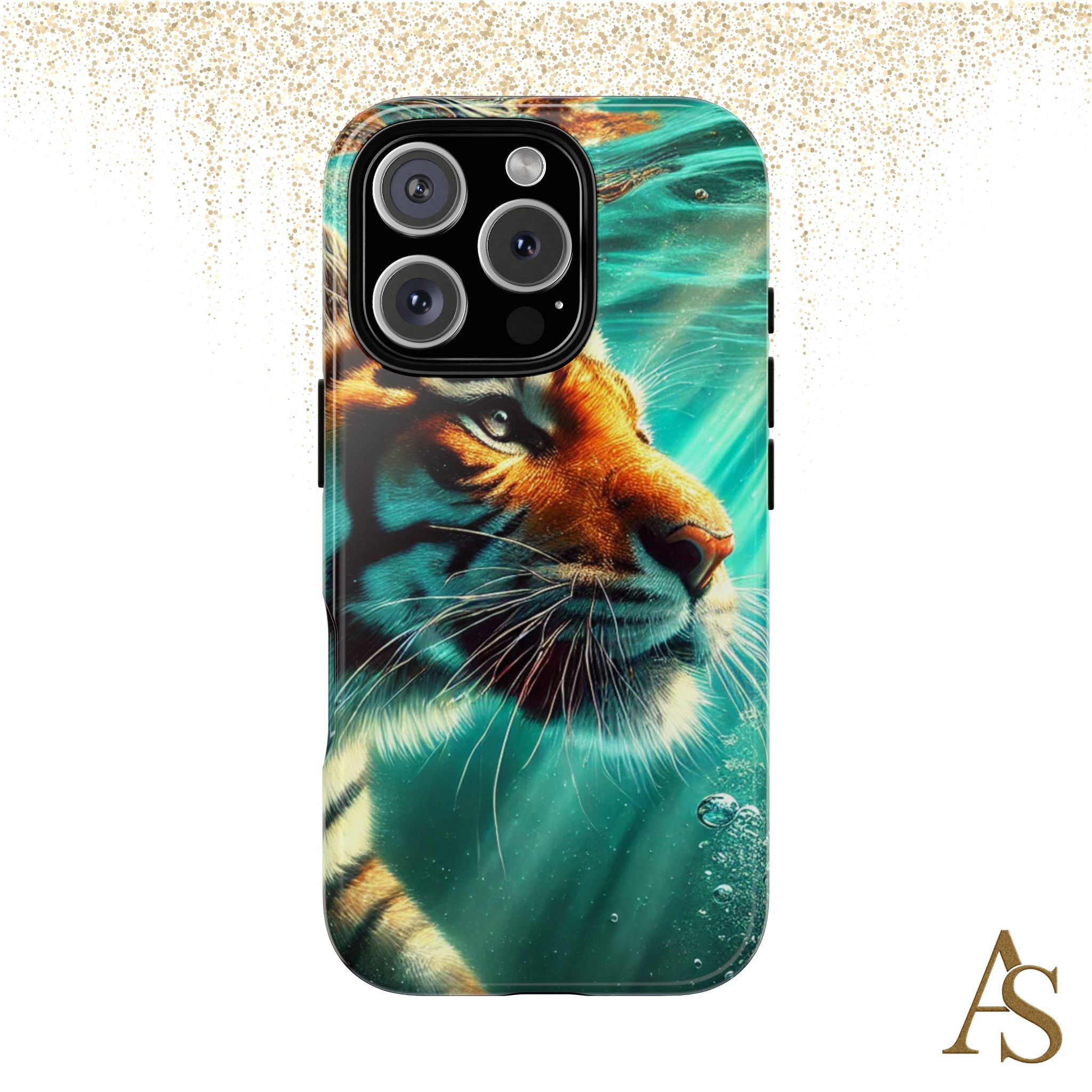 Underwater Tiger Phone Case Premium Wildlife Design