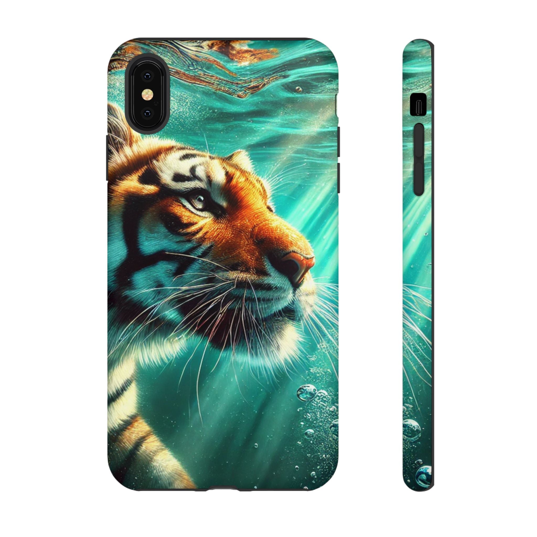 Underwater Tiger Phone Case Premium Wildlife Design