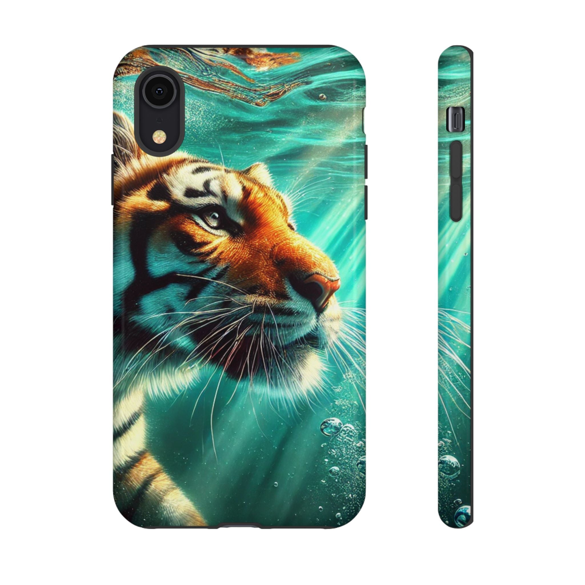 Underwater Tiger Phone Case Premium Wildlife Design