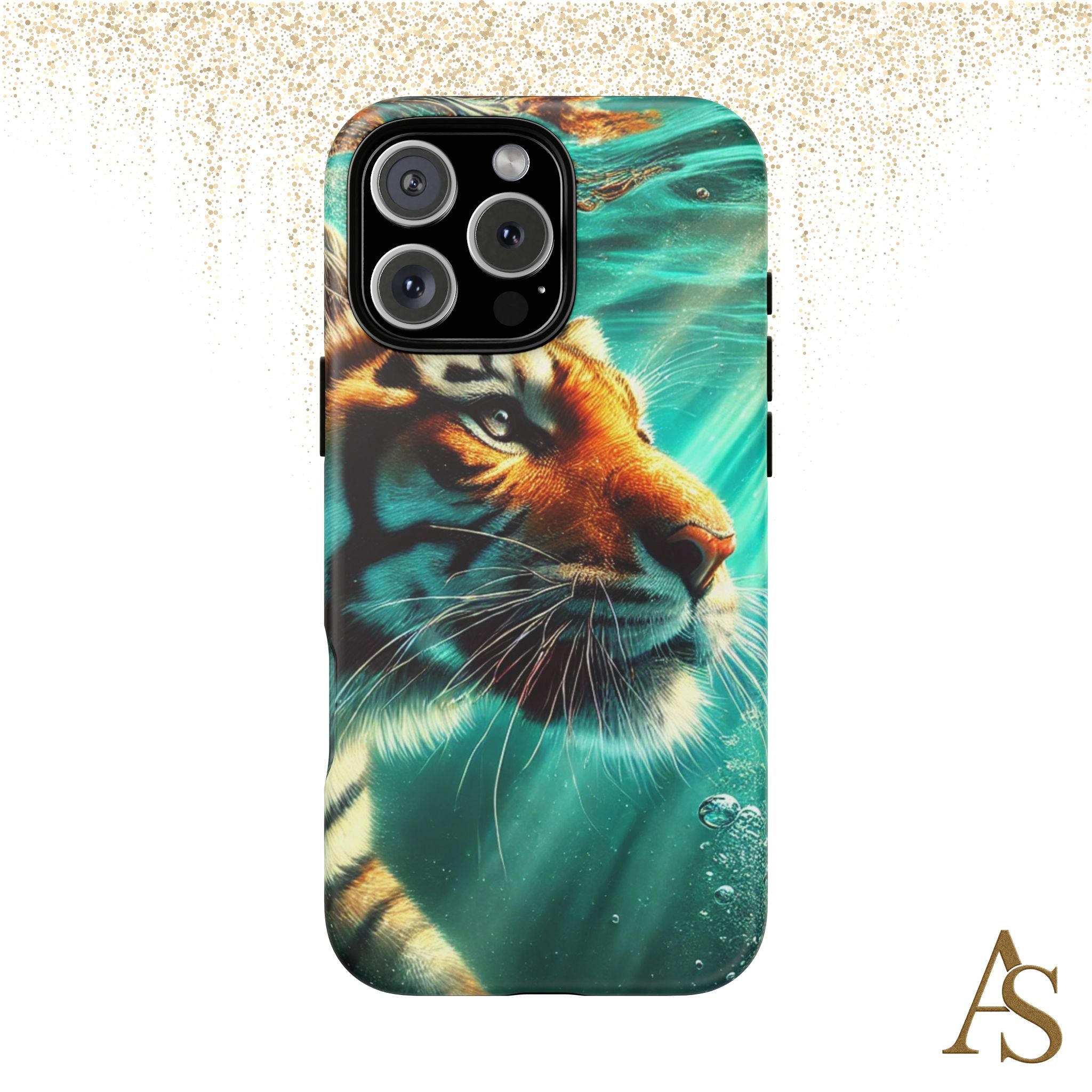 Underwater Tiger Phone Case Premium Wildlife Design