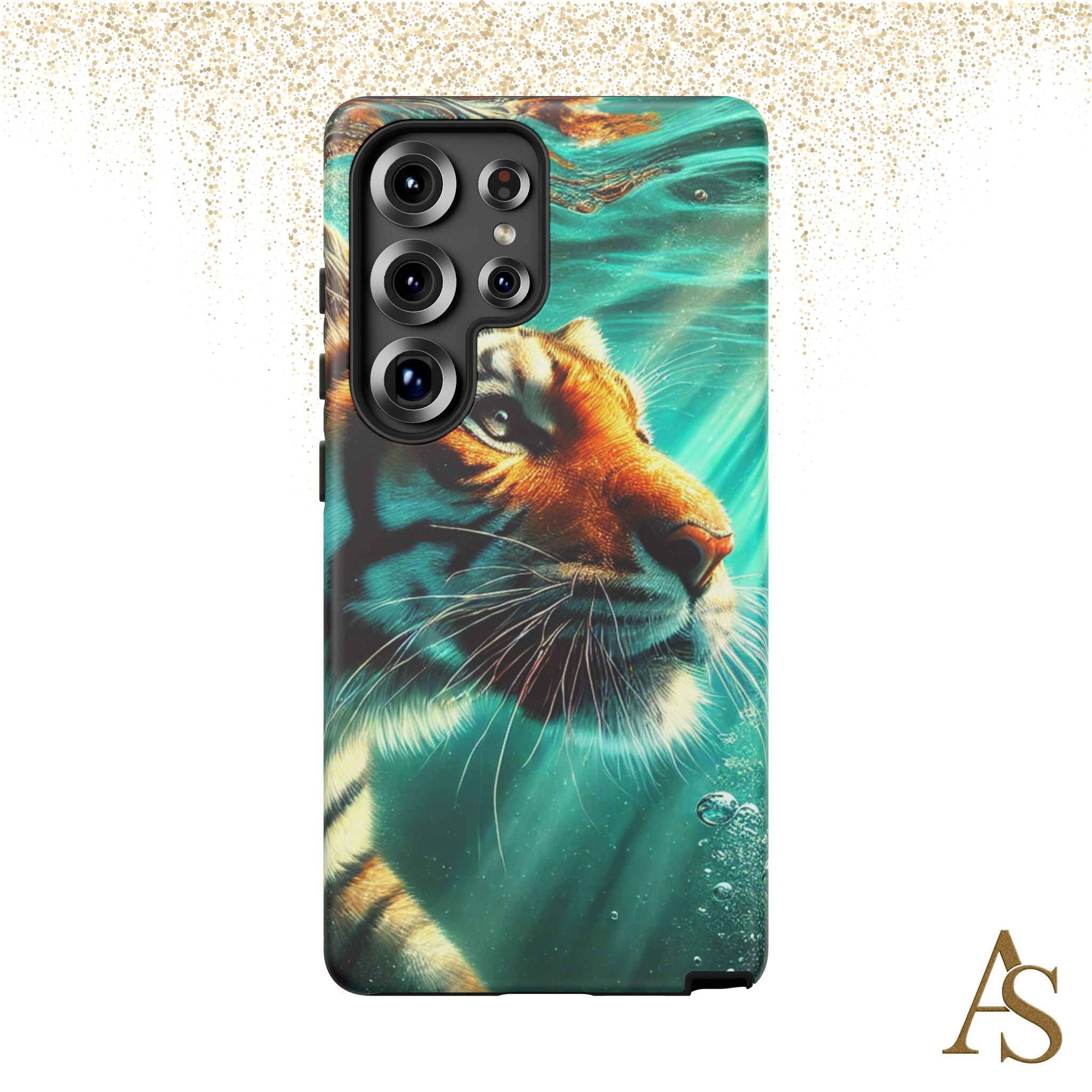 Underwater Tiger Phone Case Premium Wildlife Design