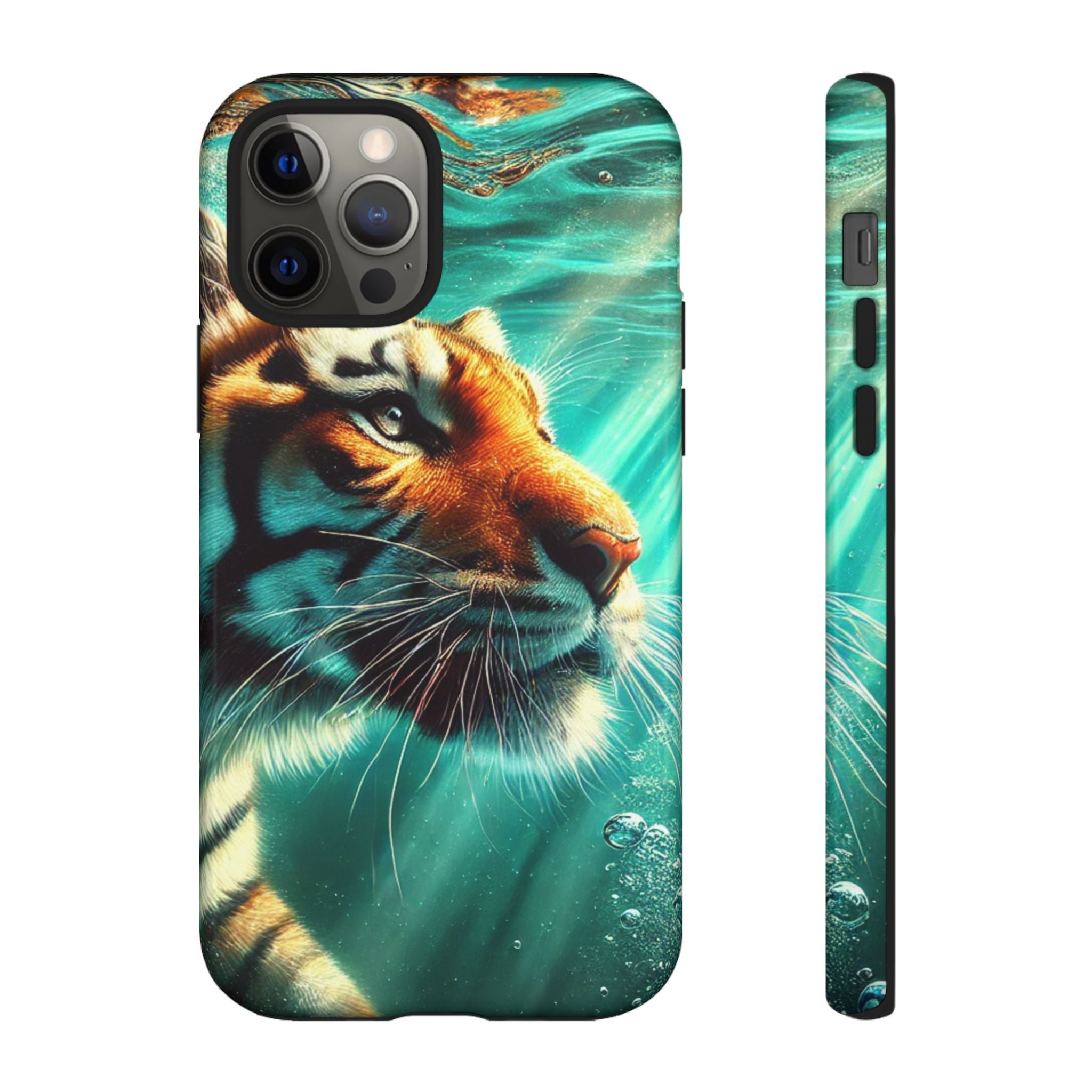 Underwater Tiger Phone Case Premium Wildlife Design