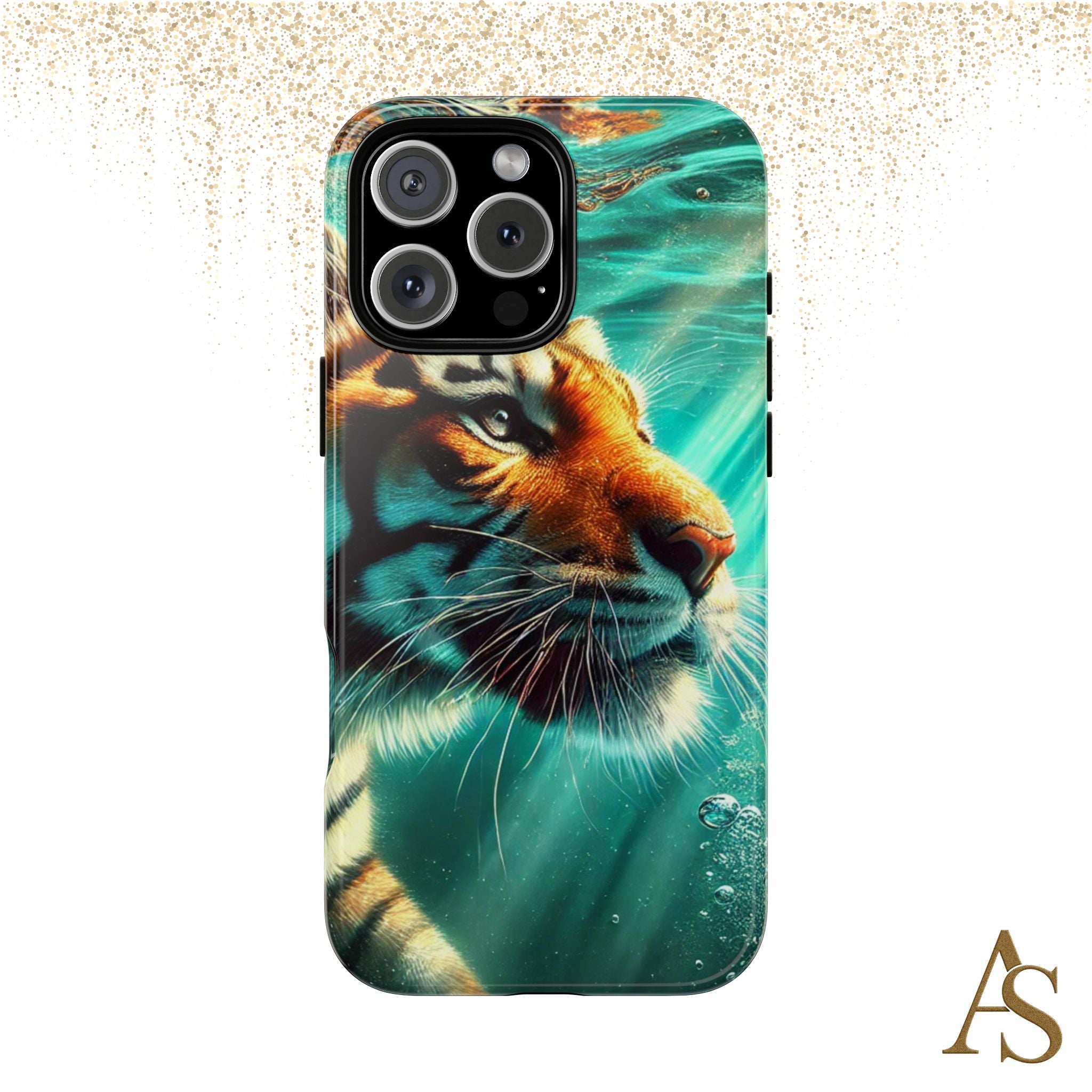 Underwater Tiger Phone Case Premium Wildlife Design