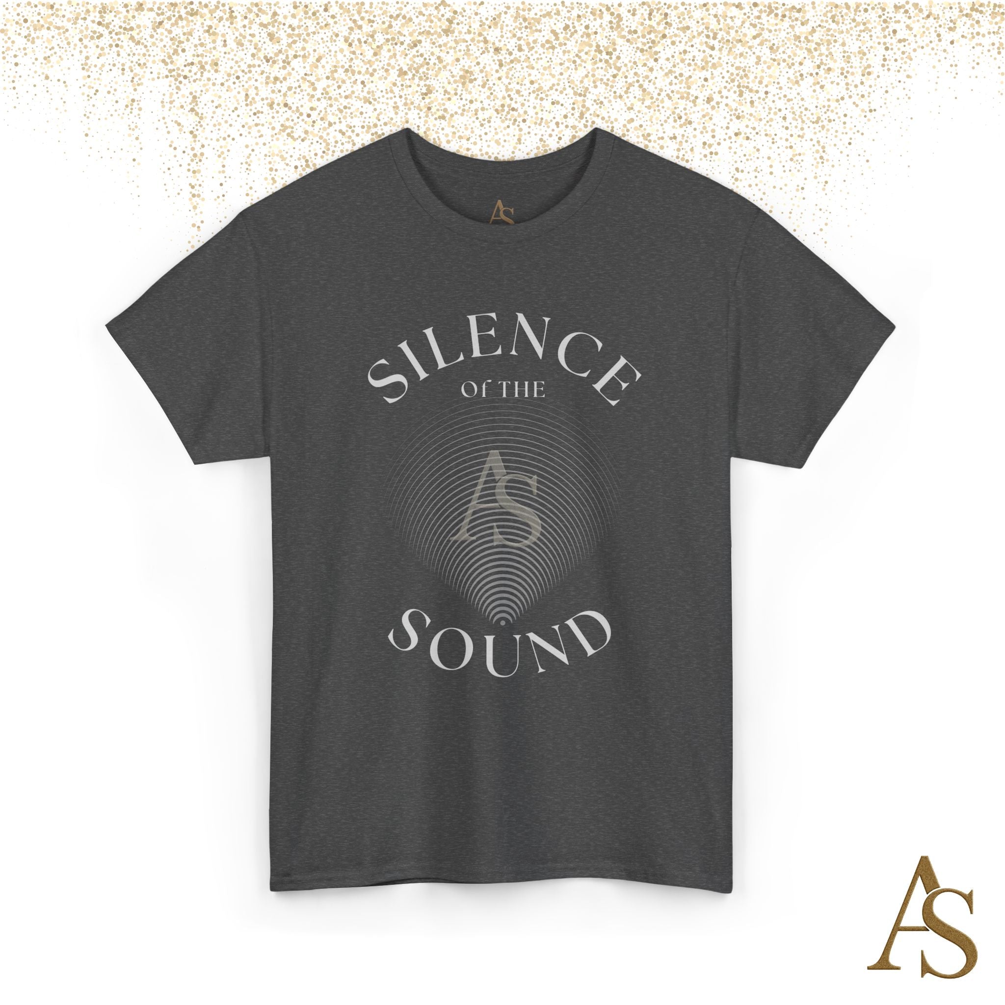 Silence of the Sound T Shirt Minimalist Soundwave Graphic Tee Arcadia Silence