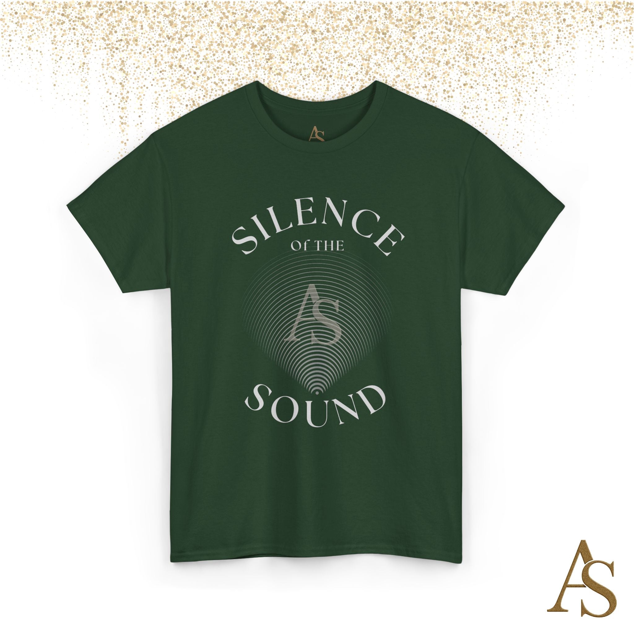 Silence of the Sound T Shirt Minimalist Soundwave Graphic Tee Arcadia Silence
