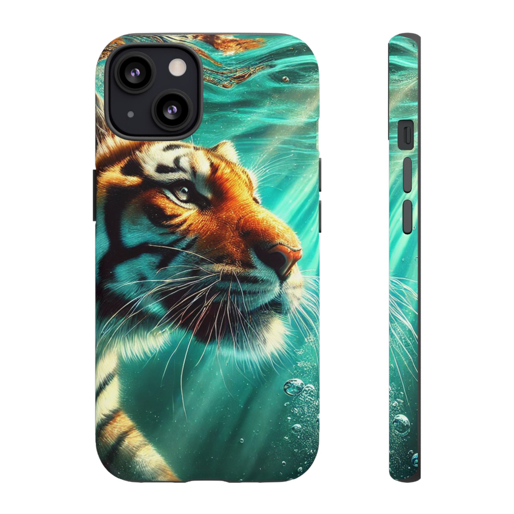 Underwater Tiger Phone Case Premium Wildlife Design