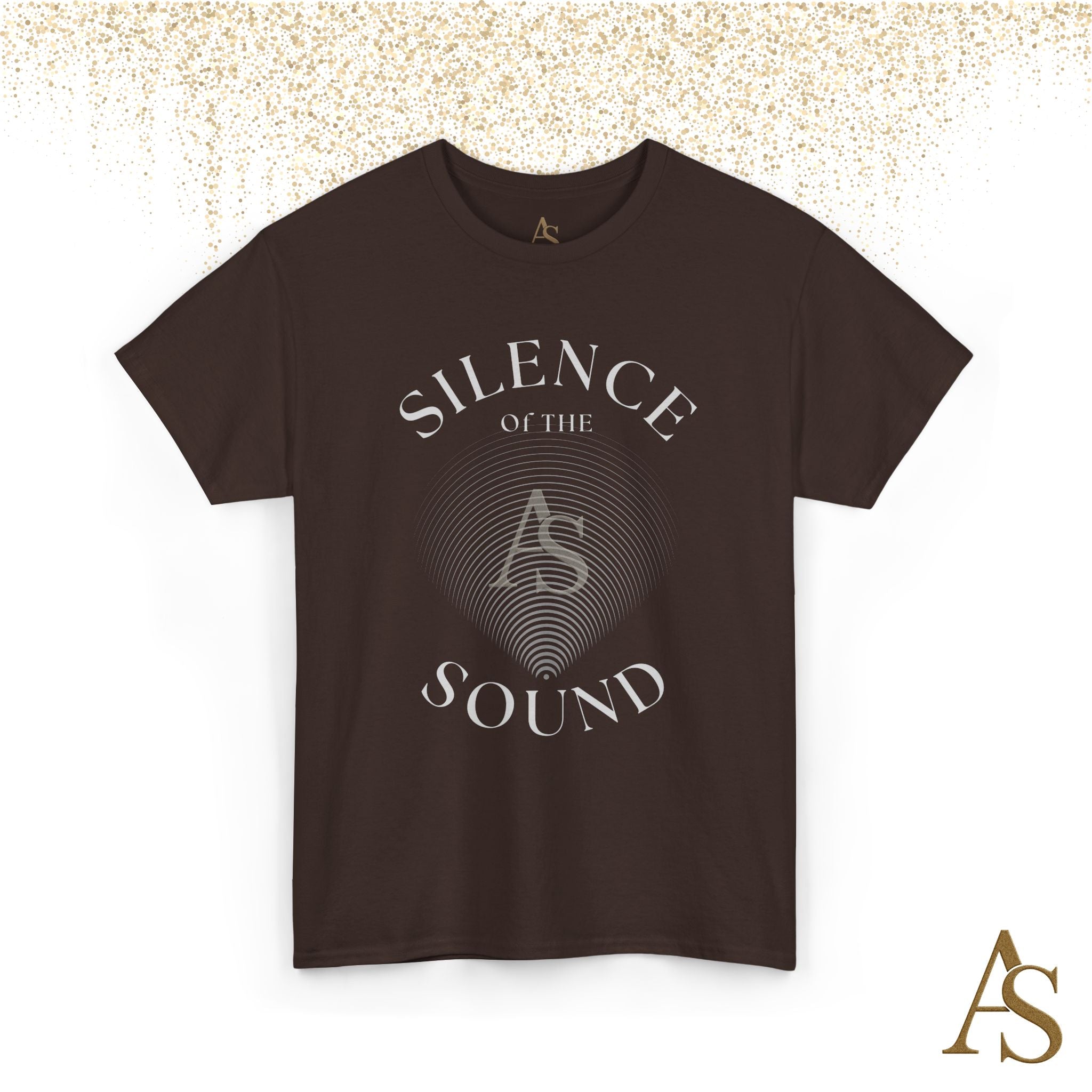 Silence of the Sound T Shirt Minimalist Soundwave Graphic Tee Arcadia Silence