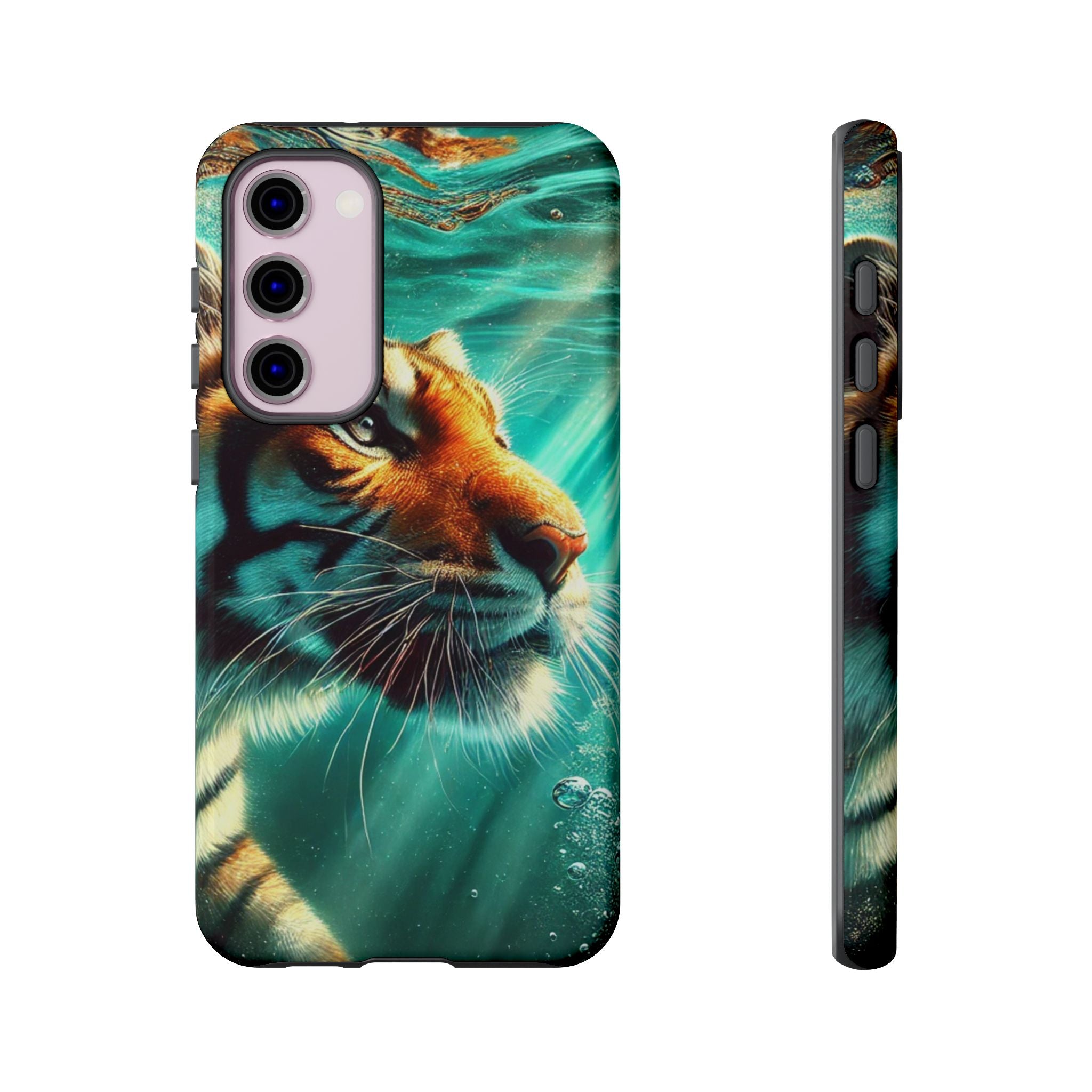 Underwater Tiger Phone Case Premium Wildlife Design