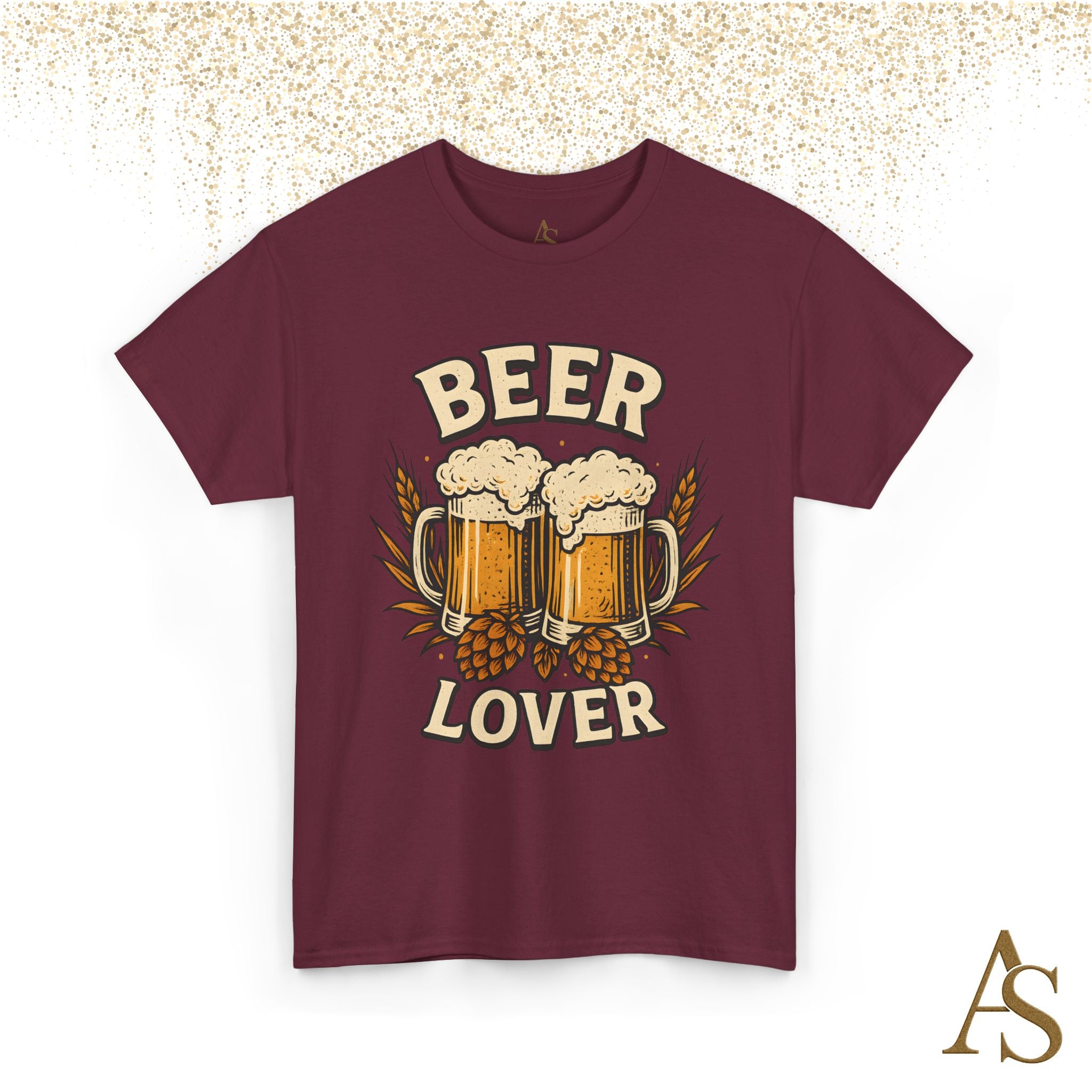 Beer Lover T Shirt Funny Beer Graphic Tee Unisex Heavy Cotton Shirt Gift for Beer Lovers Casual Brewery Style