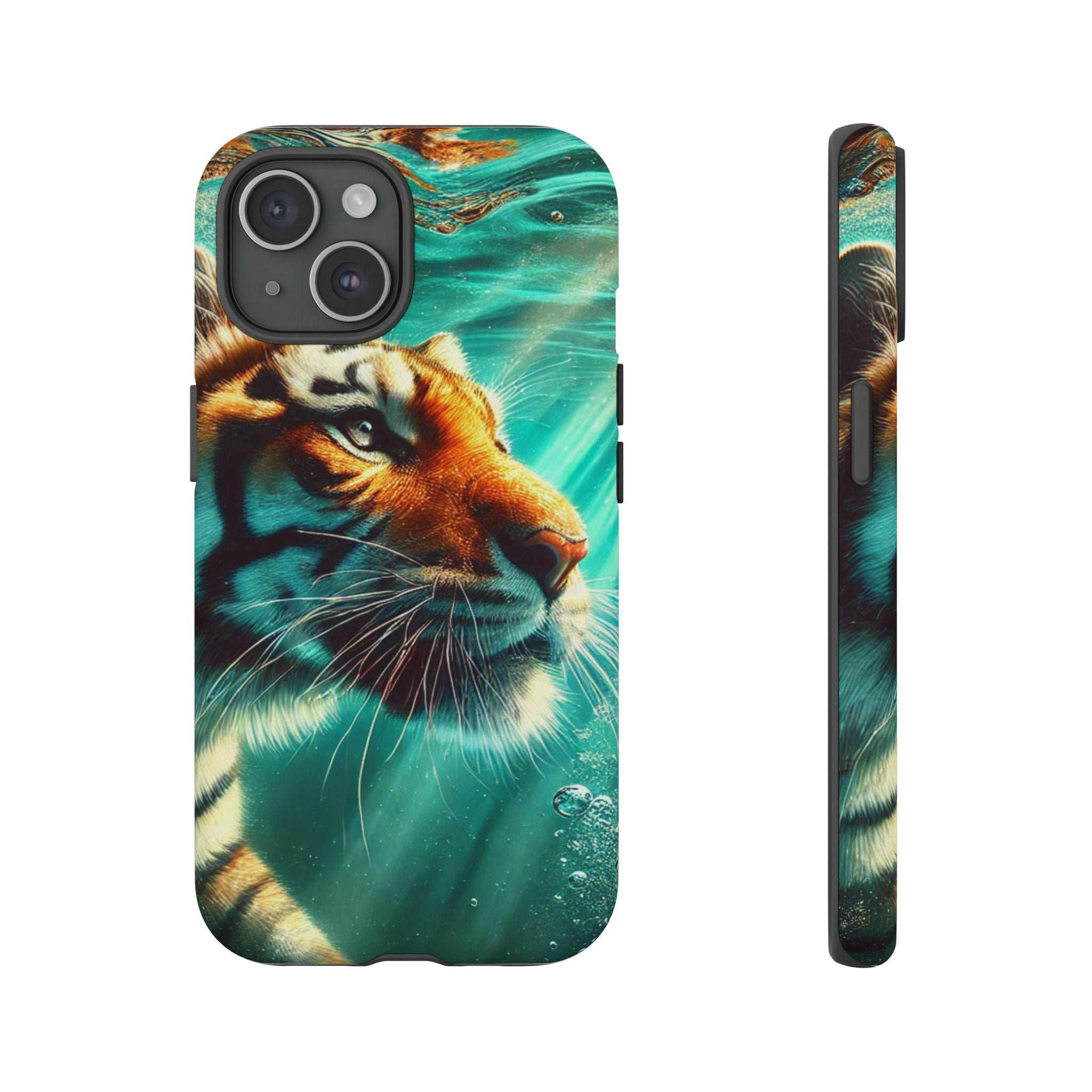 Underwater Tiger Phone Case Premium Wildlife Design