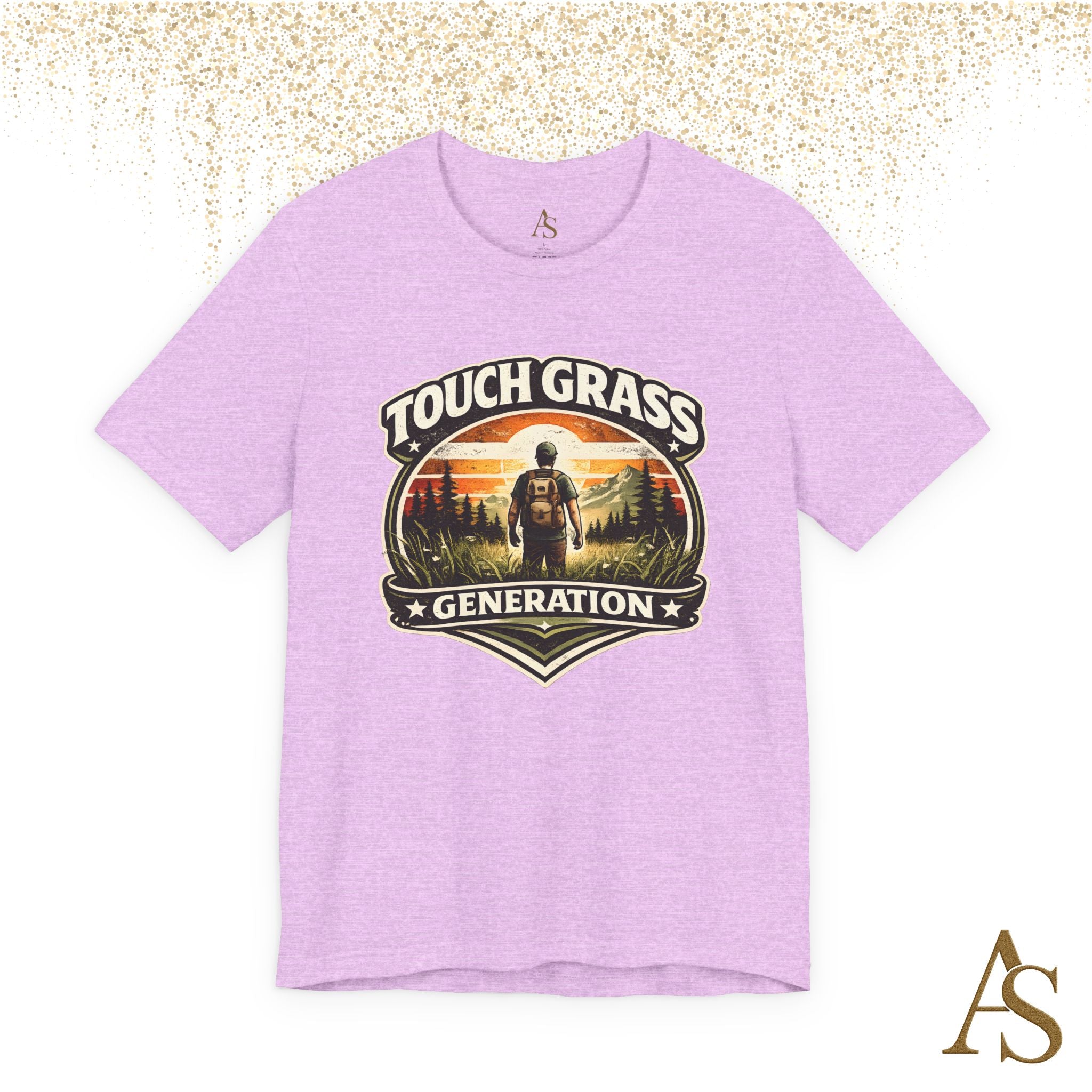 Touch Grass Generation T Shirt Premium Nature Graphic Tee