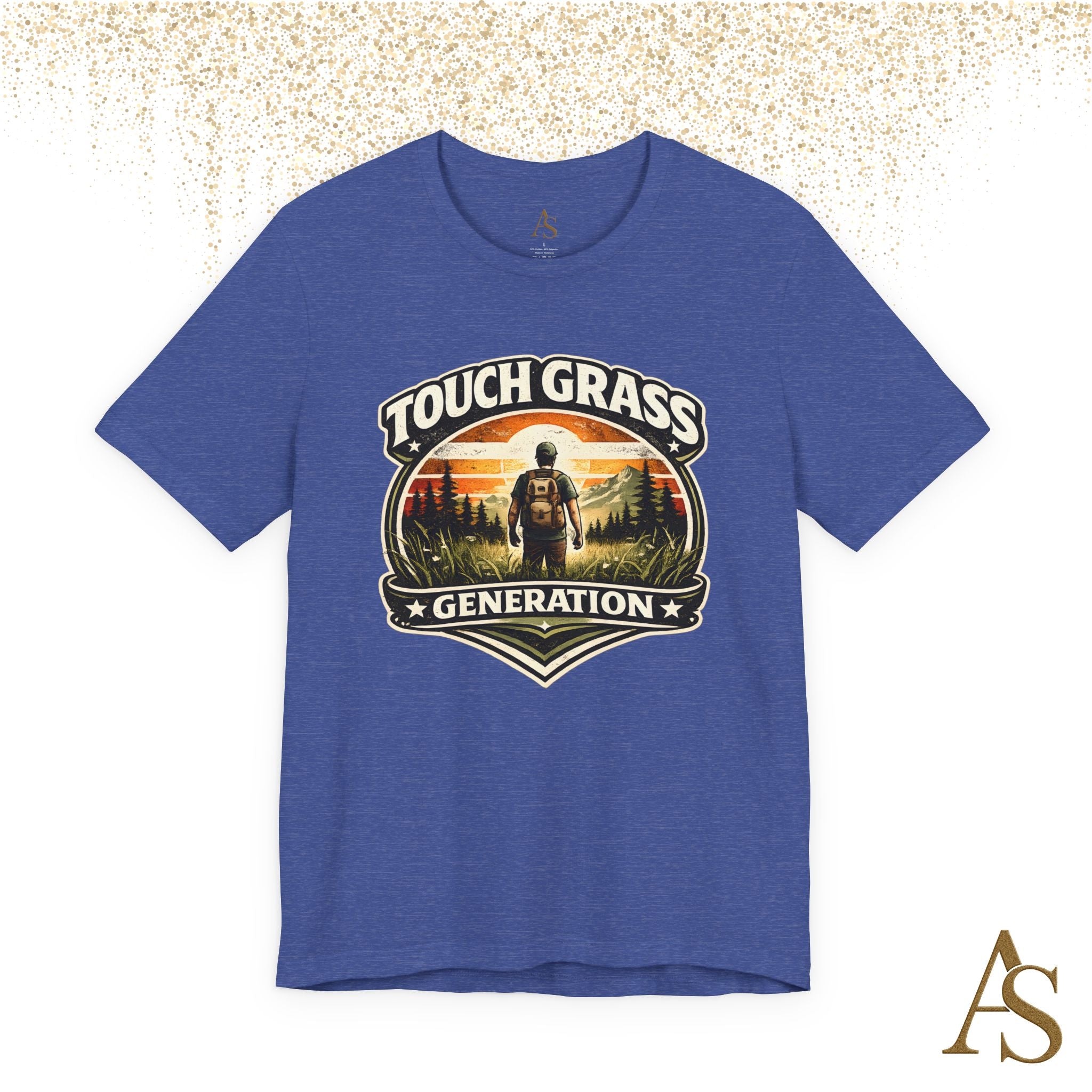 Touch Grass Generation T Shirt Premium Nature Graphic Tee