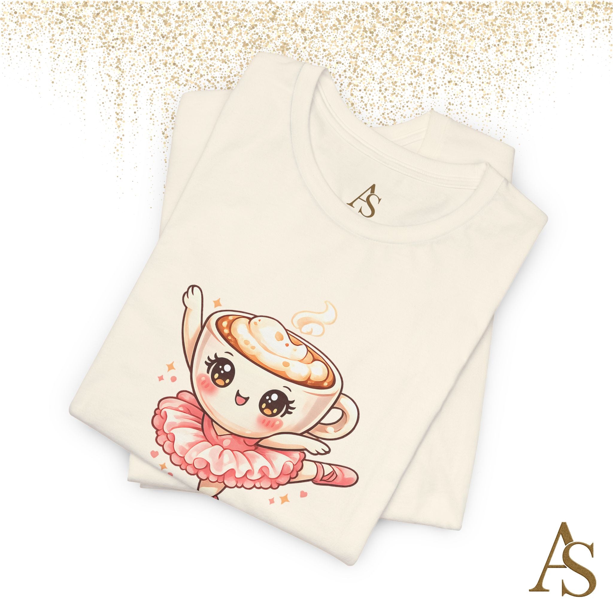 Capucina Ballet Club Kawaii Coffee Ballerina T Shirt Cute Cappuccino Dancer Tee
