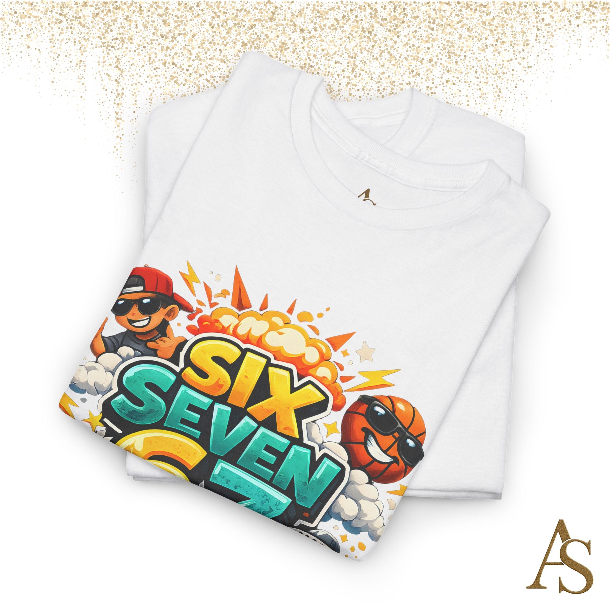 Six Seven 67 Graphic T Shirt Viral Meme Gaming Streetwear Funny Gen Z Shirt Unisex