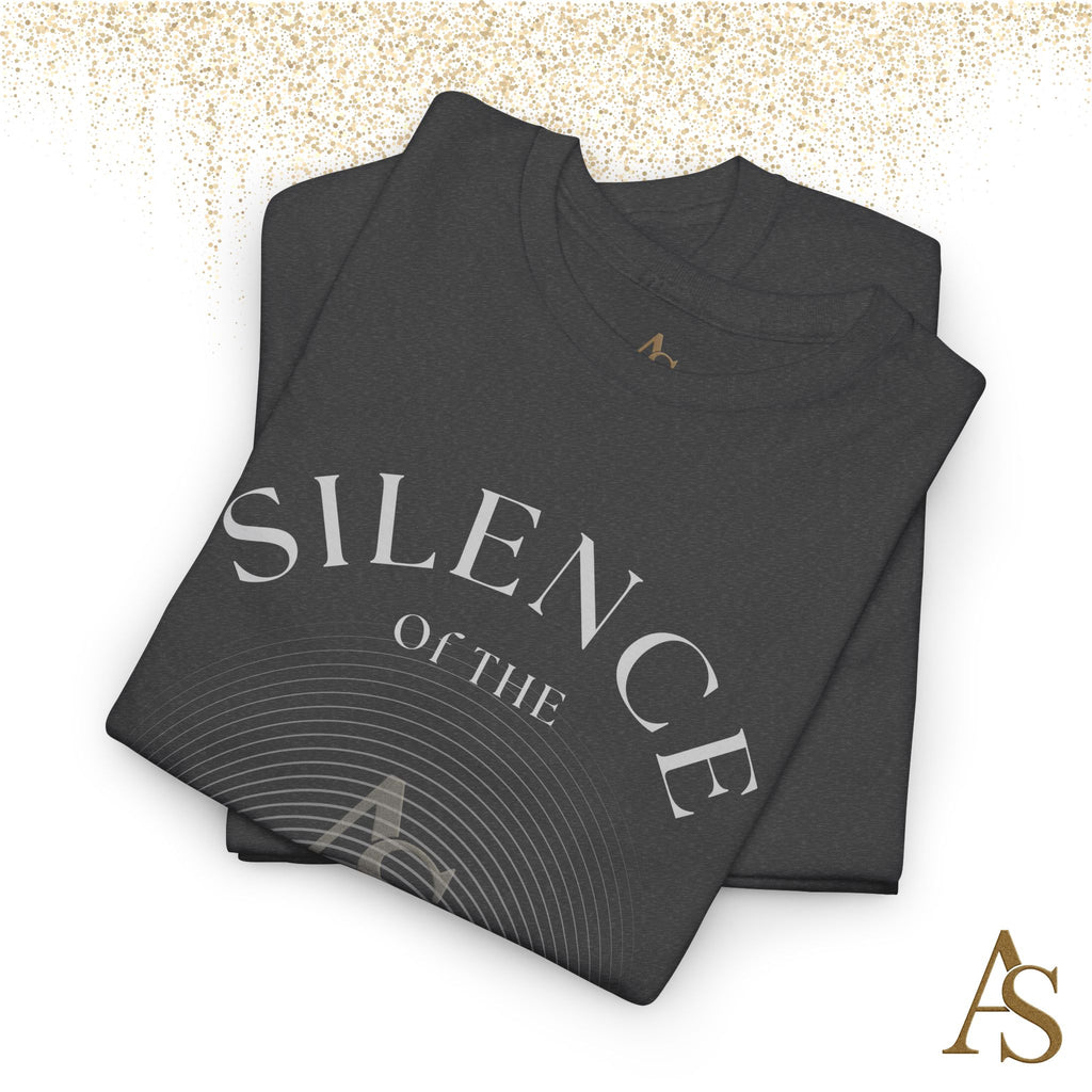 Silence of the Sound T Shirt Minimalist Soundwave Graphic Tee Arcadia Silence