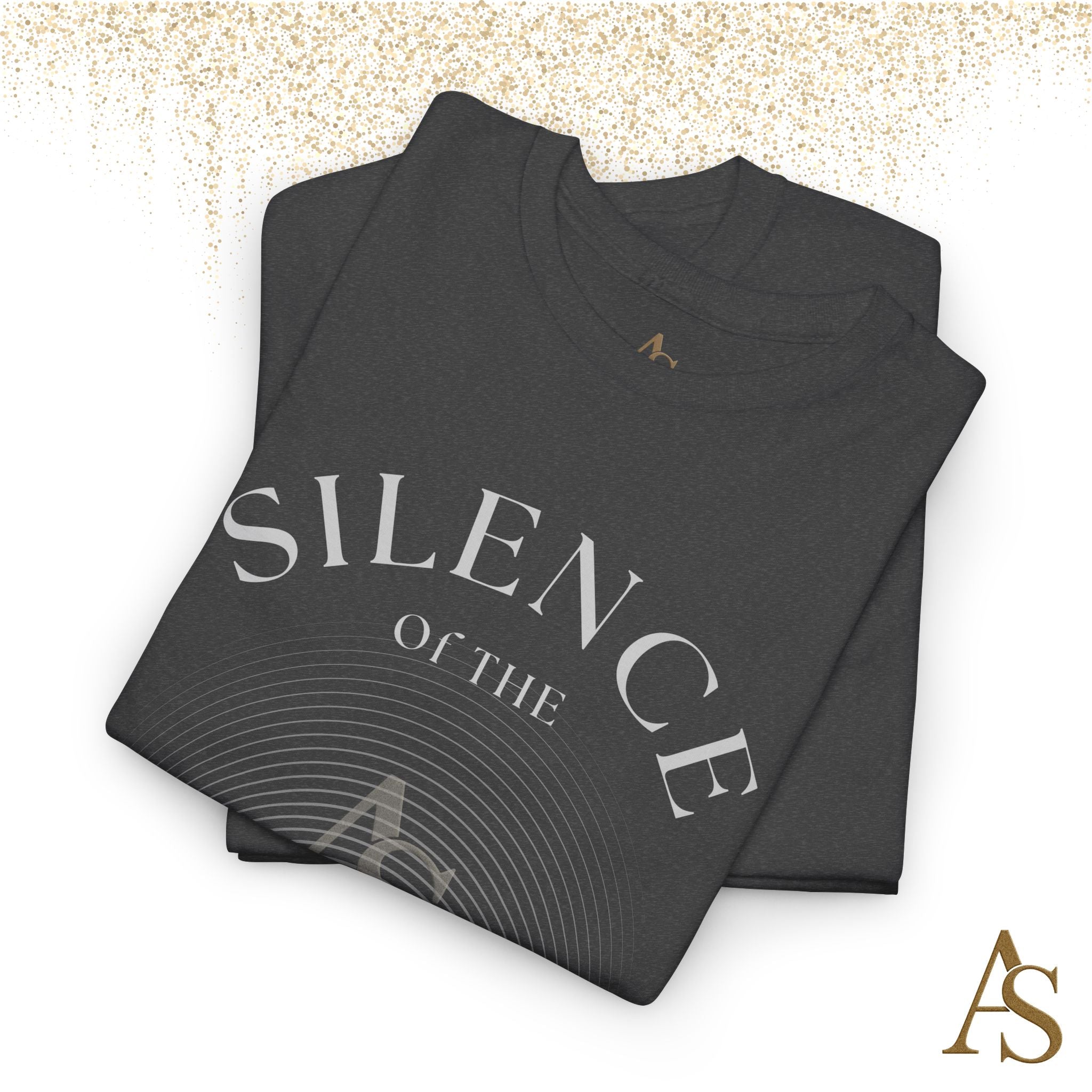 Silence of the Sound T Shirt Minimalist Soundwave Graphic Tee Arcadia Silence