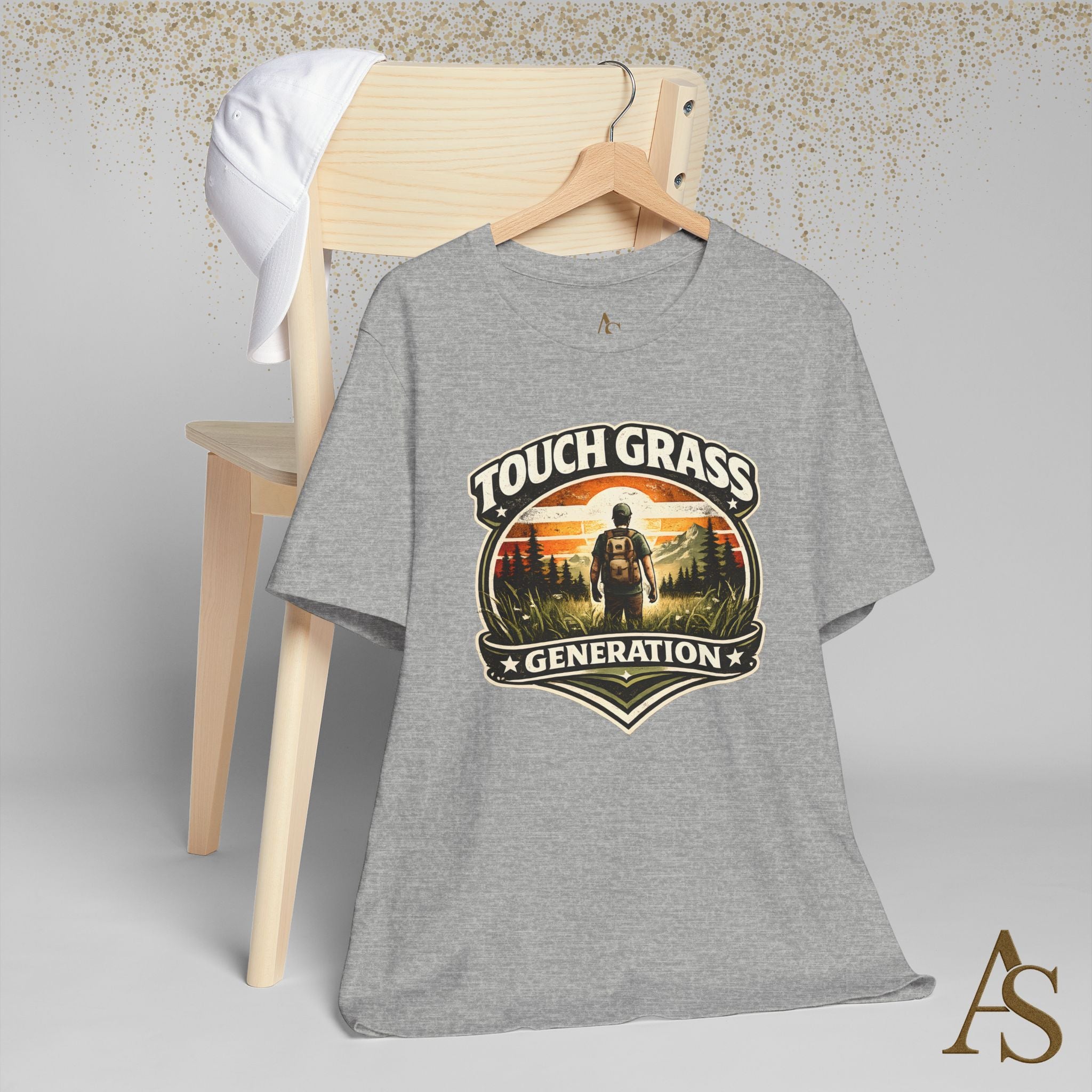 Touch Grass Generation T Shirt Premium Nature Graphic Tee
