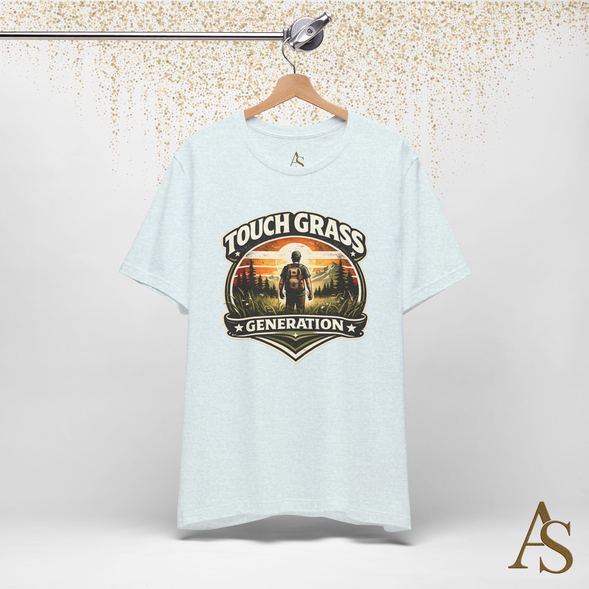 Touch Grass Generation T Shirt Premium Nature Graphic Tee