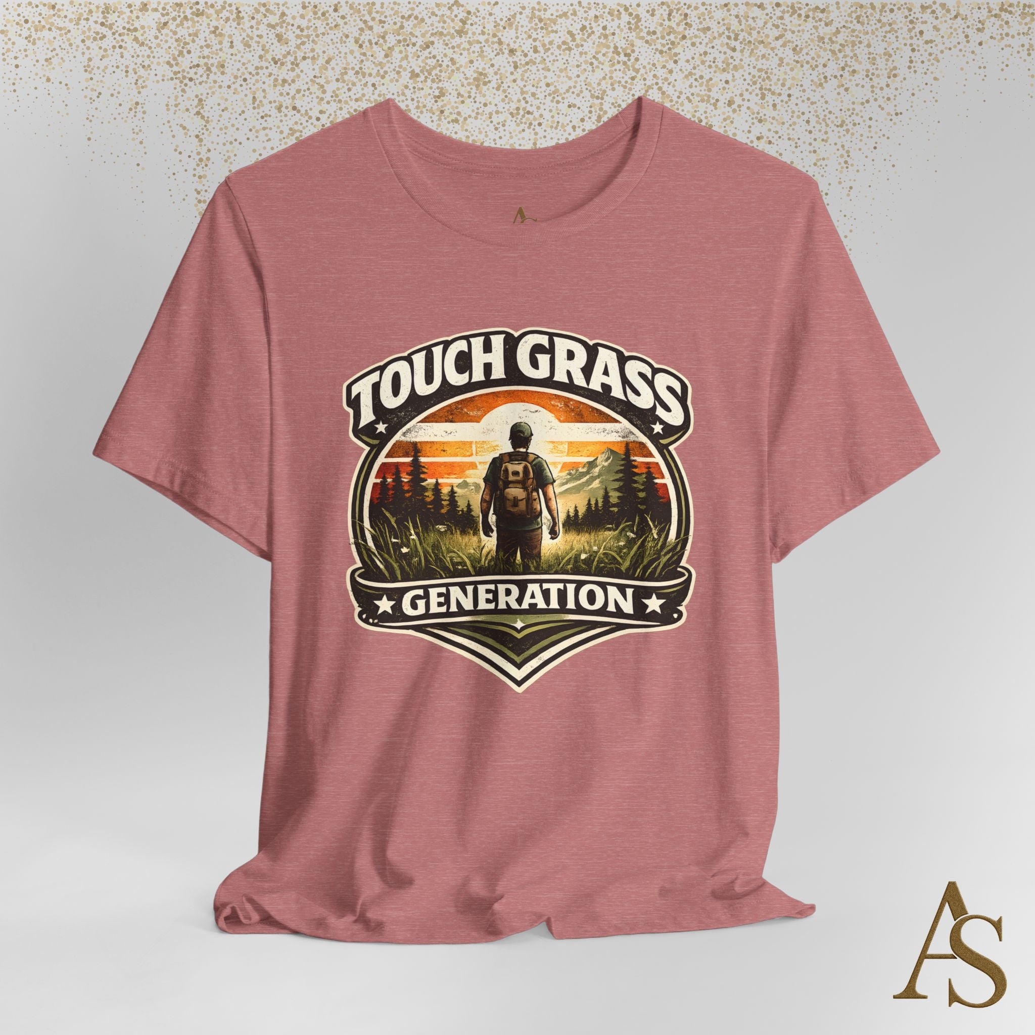 Touch Grass Generation T Shirt Premium Nature Graphic Tee