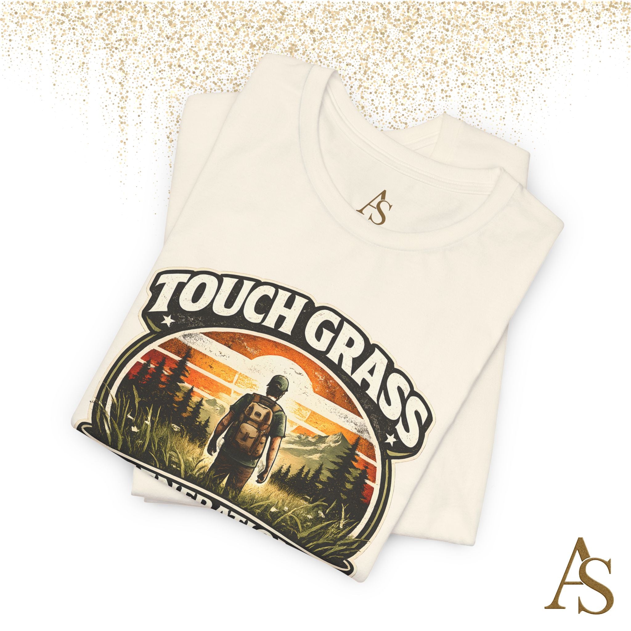 Touch Grass Generation T Shirt Premium Nature Graphic Tee