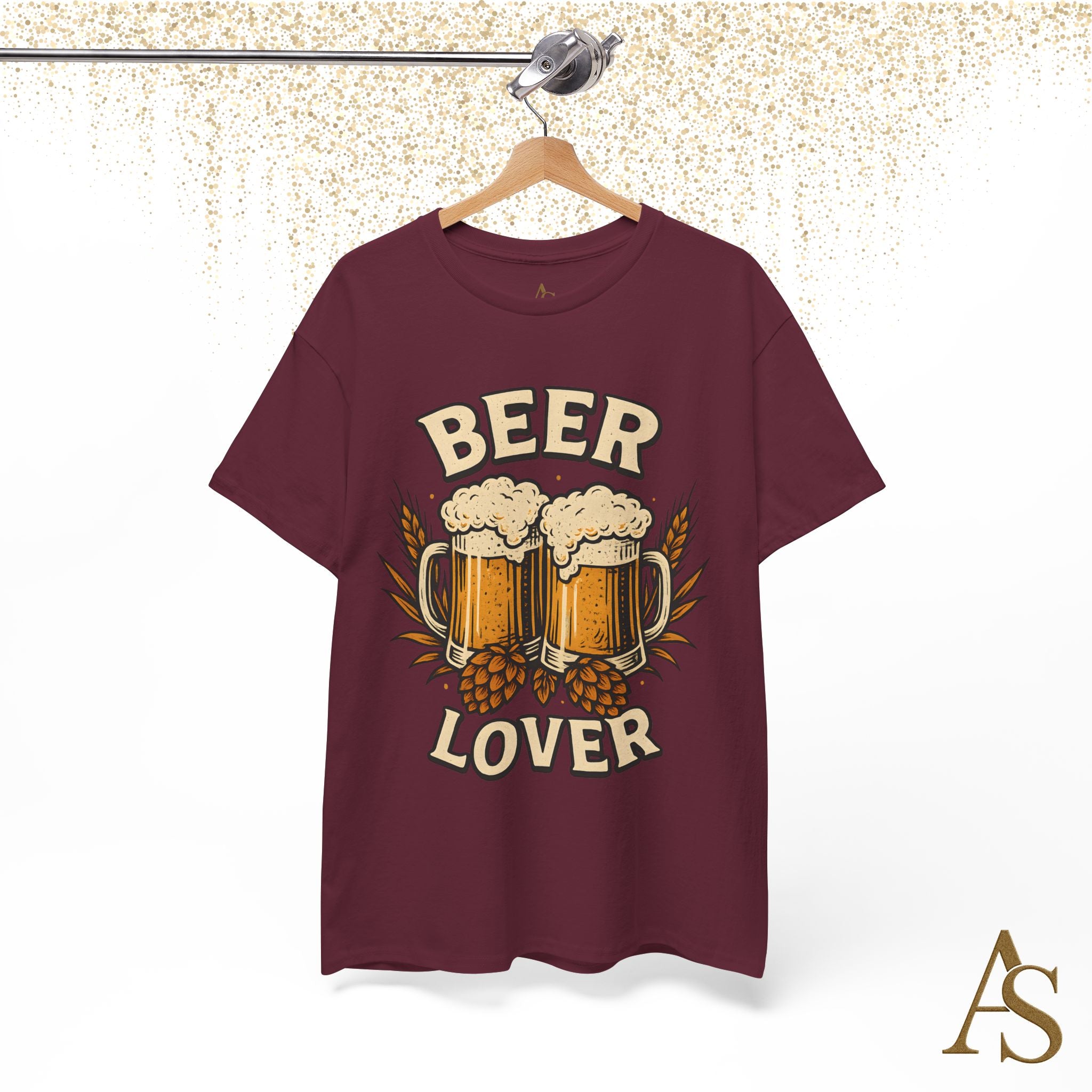 Beer Lover T Shirt Funny Beer Graphic Tee Unisex Heavy Cotton Shirt Gift for Beer Lovers Casual Brewery Style