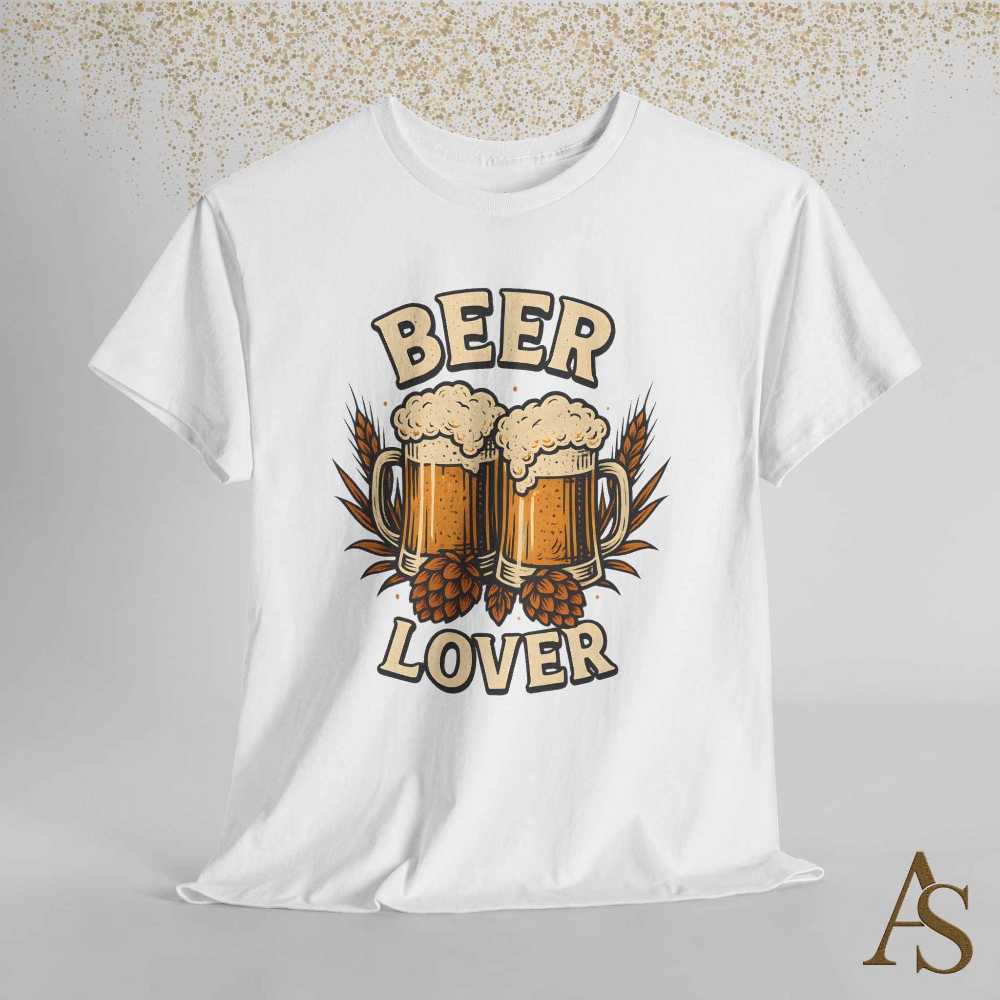 Beer Lover T Shirt Funny Beer Graphic Tee Unisex Heavy Cotton Shirt Gift for Beer Lovers Casual Brewery Style