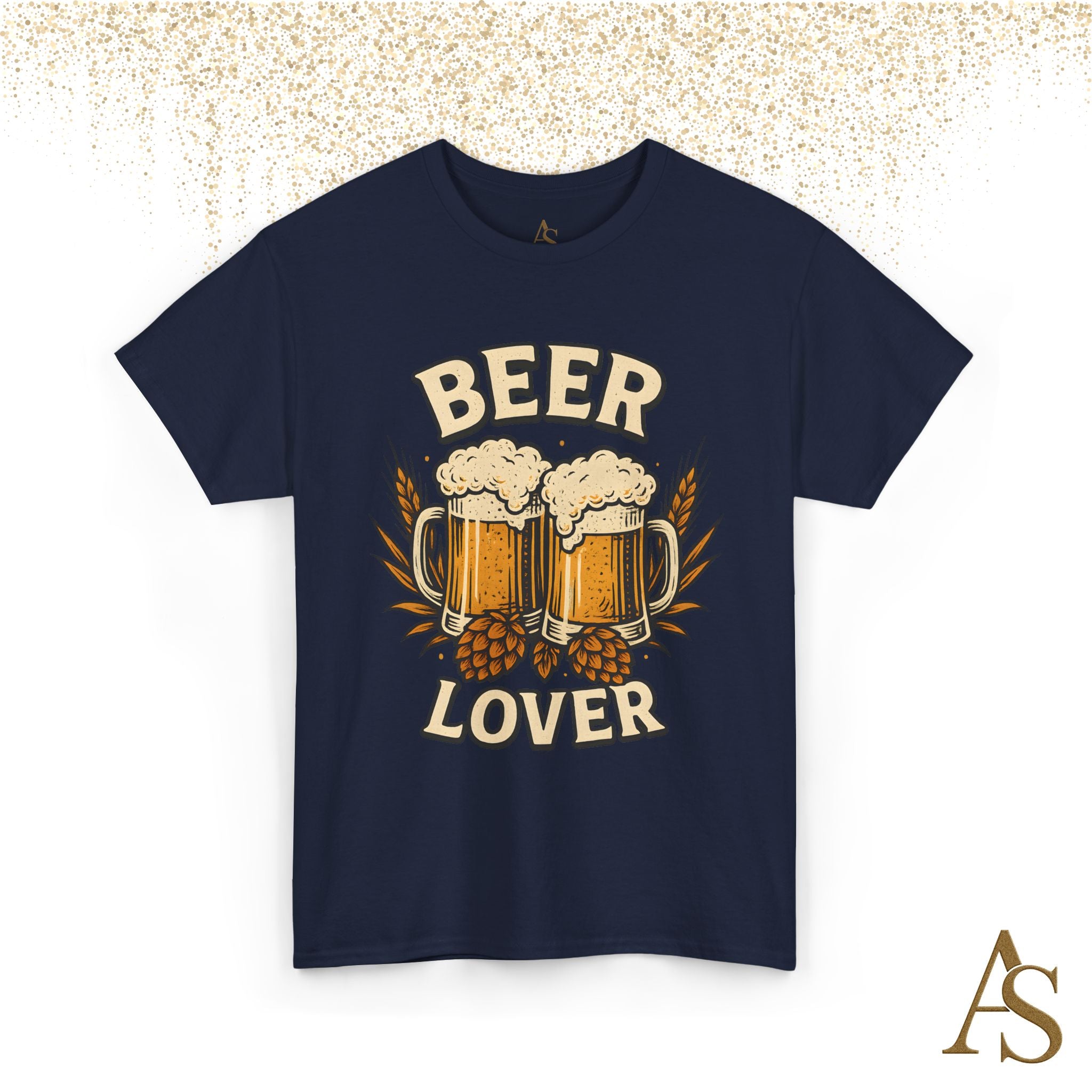 Beer Lover T Shirt Funny Beer Graphic Tee Unisex Heavy Cotton Shirt Gift for Beer Lovers Casual Brewery Style