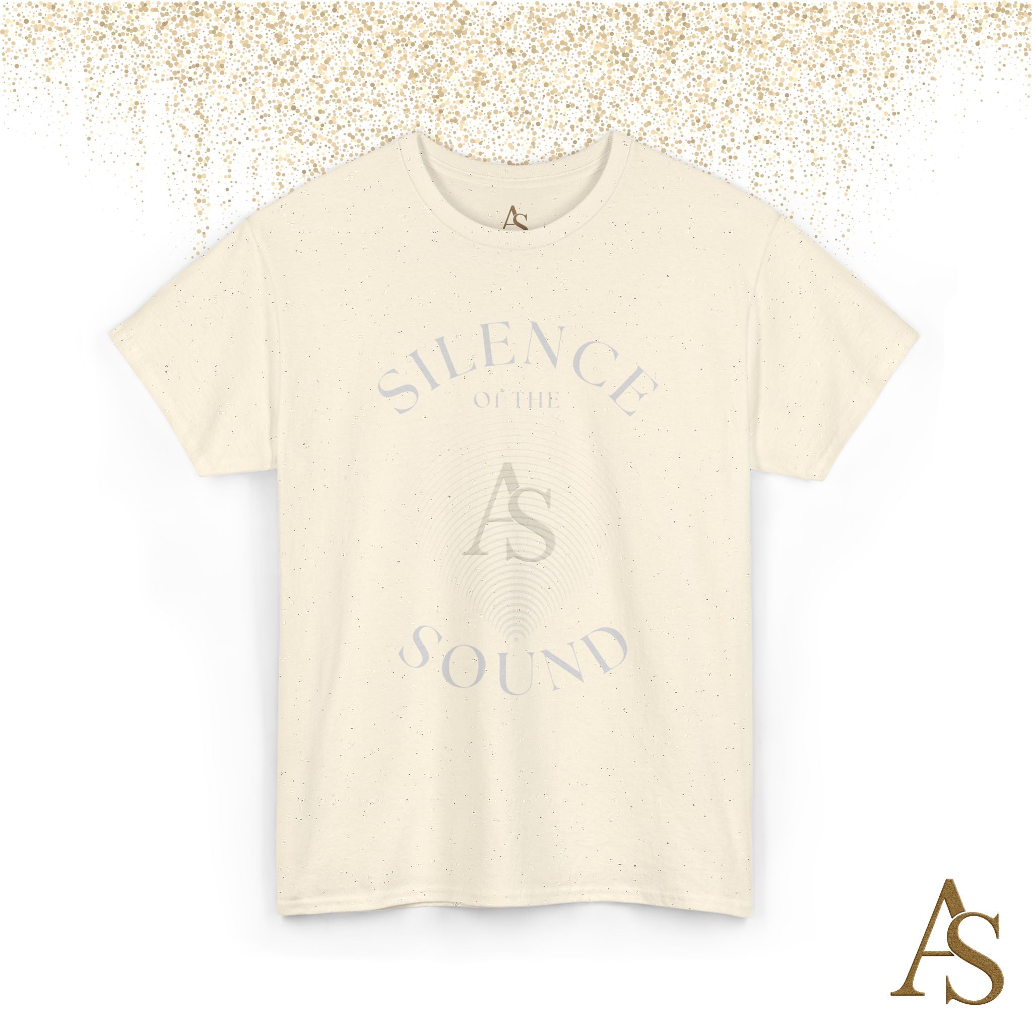 Silence of the Sound T Shirt Minimalist Soundwave Graphic Tee Arcadia Silence