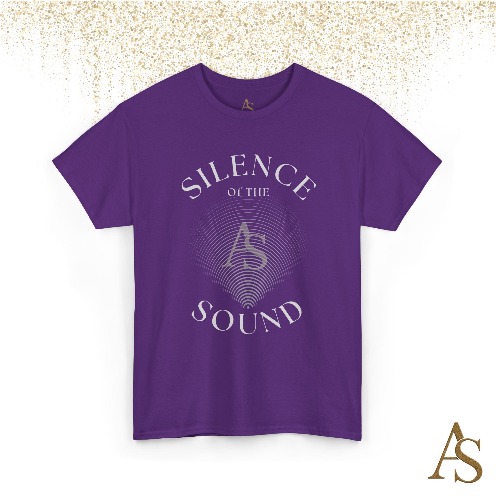 Silence of the Sound T Shirt Minimalist Soundwave Graphic Tee Arcadia Silence