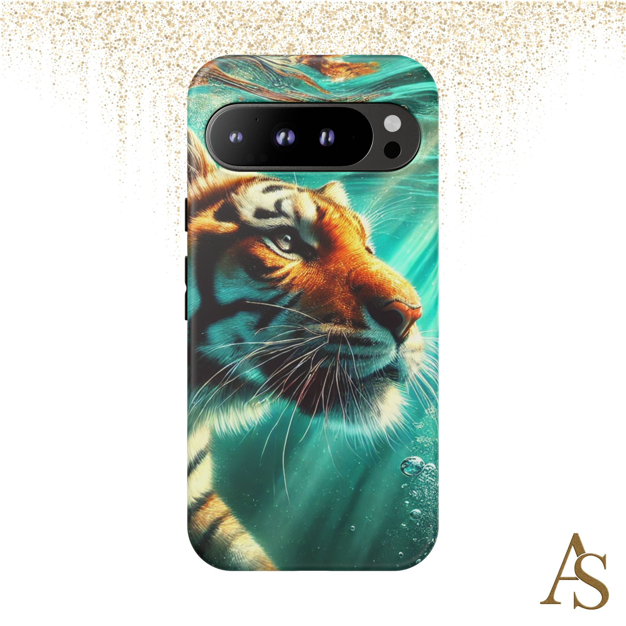 Underwater Tiger Phone Case Premium Wildlife Design