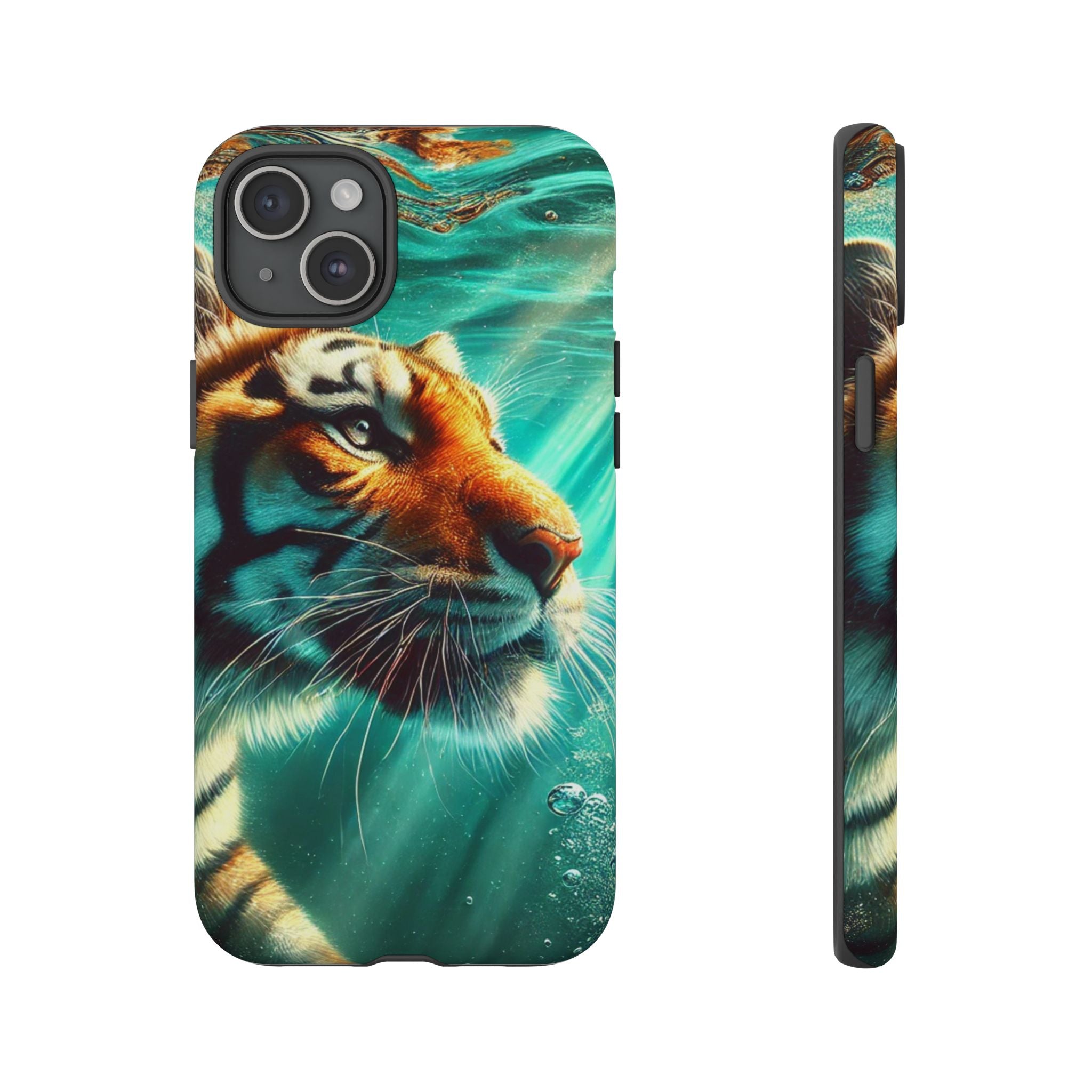Underwater Tiger Phone Case Premium Wildlife Design
